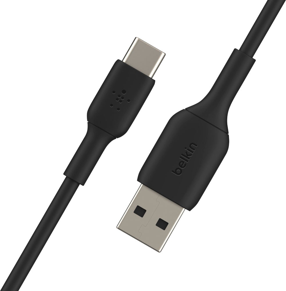 Belkin USB-Kabel »BoostCharge USB-C/USB-A Kabel PVC, 2m«, USB-C, USB Typ A, 200 cm