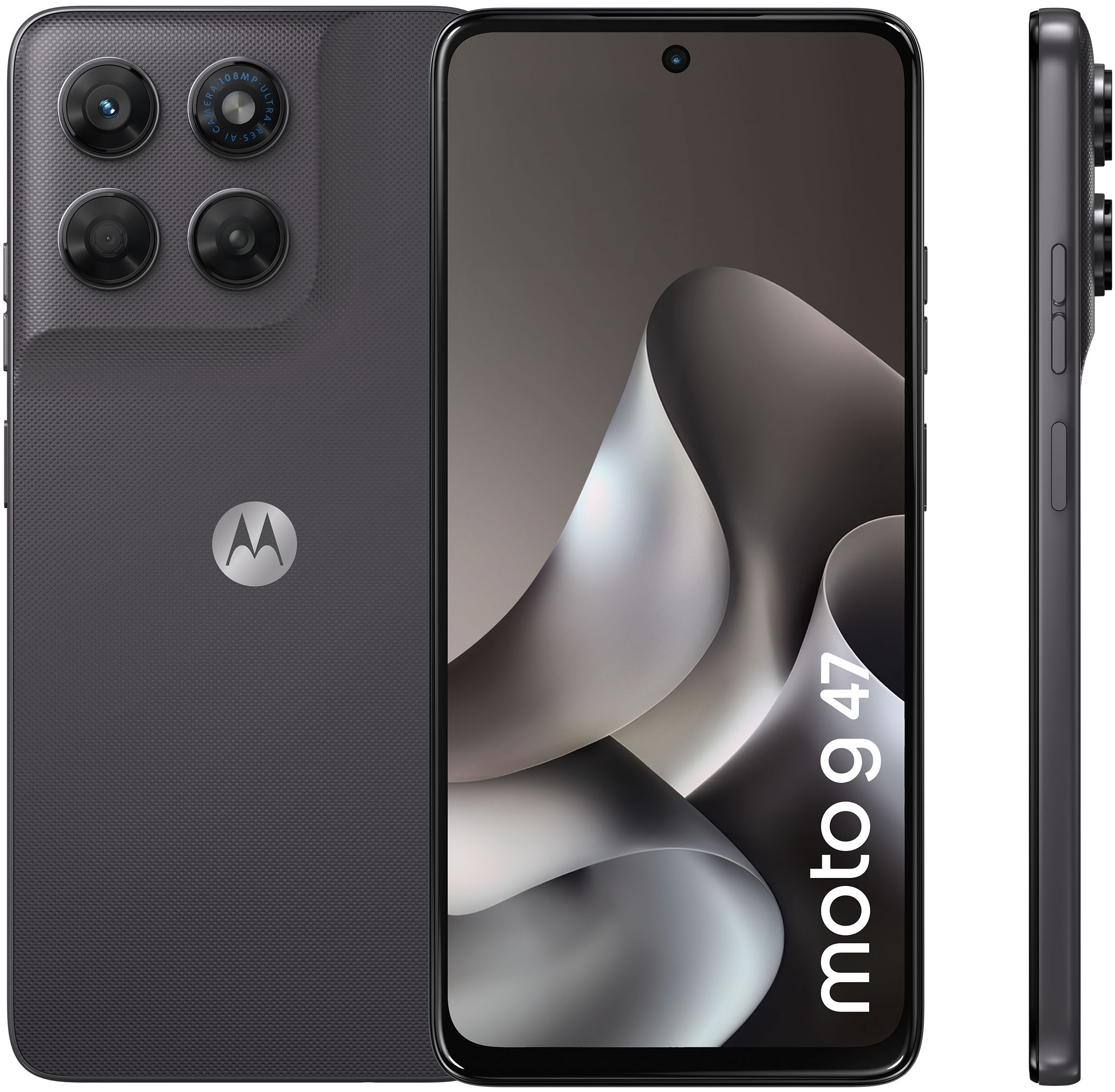 Motorola Smartphone »moto g47 128 GB« PANTONE® Impenetrable