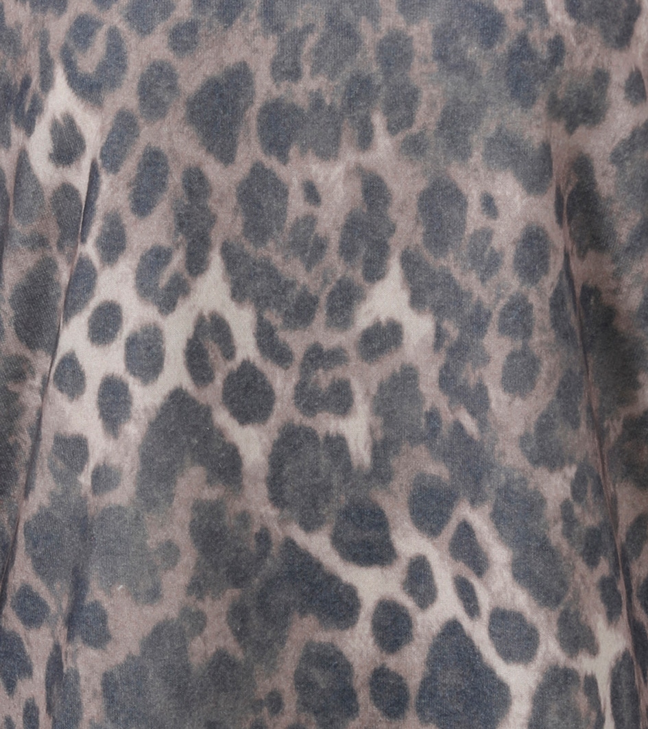 Aniston CASUAL Sweatshirt , mit trendigem Leo-Druck - jedes Teil ein Unikat
