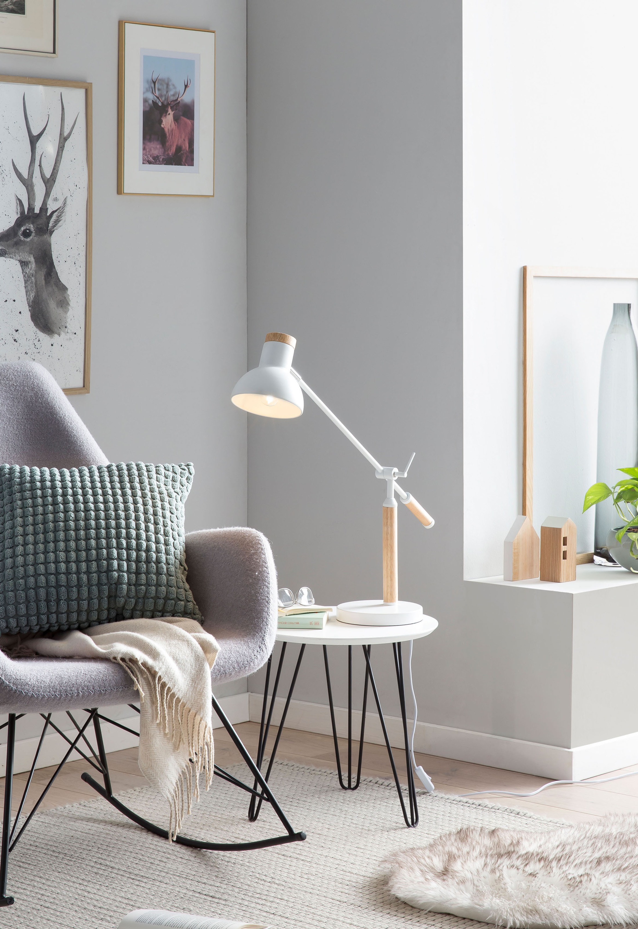 SalesFever Schreibtischlampe »Matilda«, 1 flammig, Leuchtmittel E27   ohne günstig online kaufen