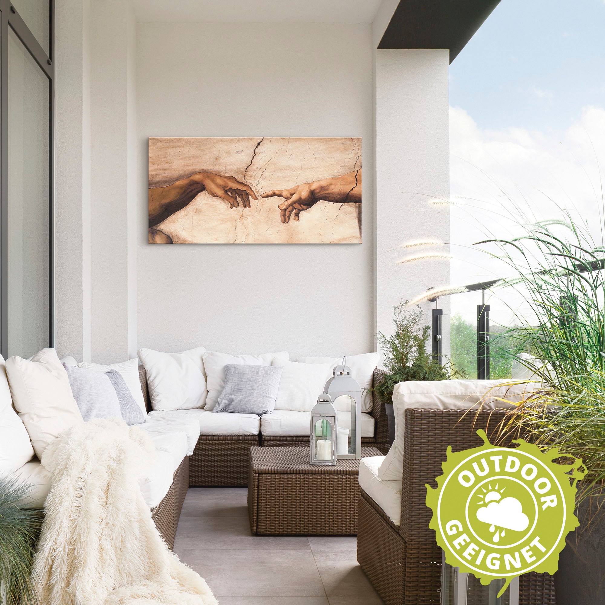 Artland Wandbild »Hände«, Religion, (1 St.), als Alubild, Outdoorbild, Leinwandbild, Poster, Wandaufkleber