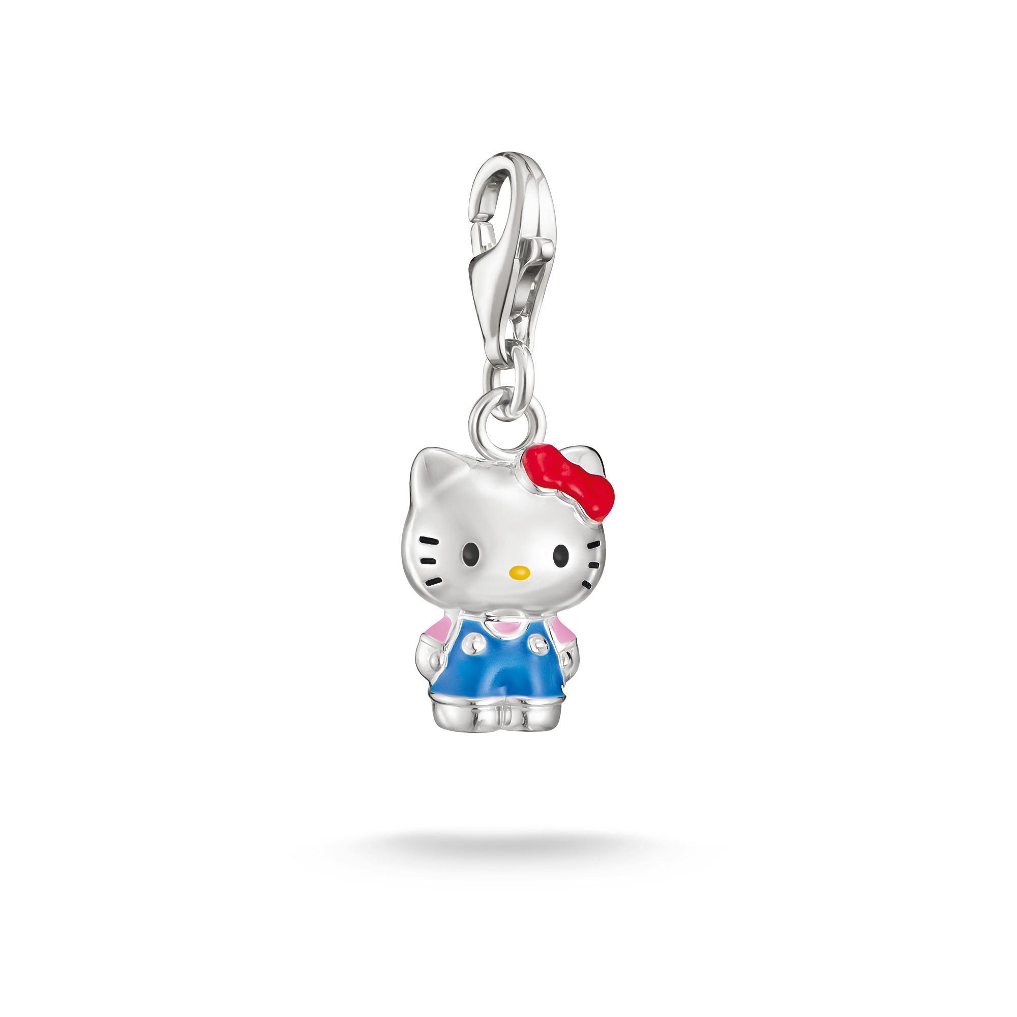 THOMAS SABO Charm-Einhänger »THOMAS SABO ♡ Hello Kitty  Charm - Original« Emaille