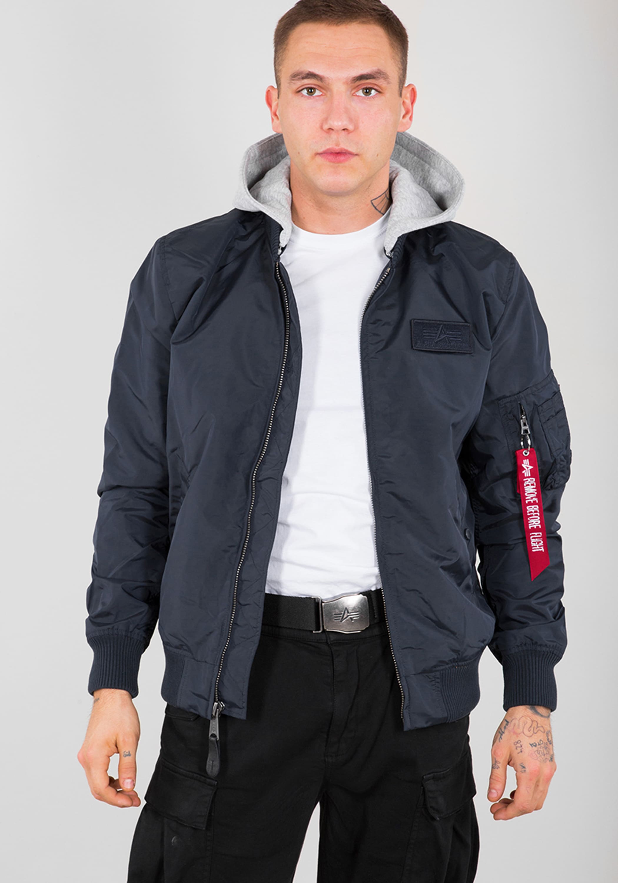 Alpha Industries Bomberjacke »Alpha Industries Men - Bomber Jackets MA-1 TT Two Tone Hood«