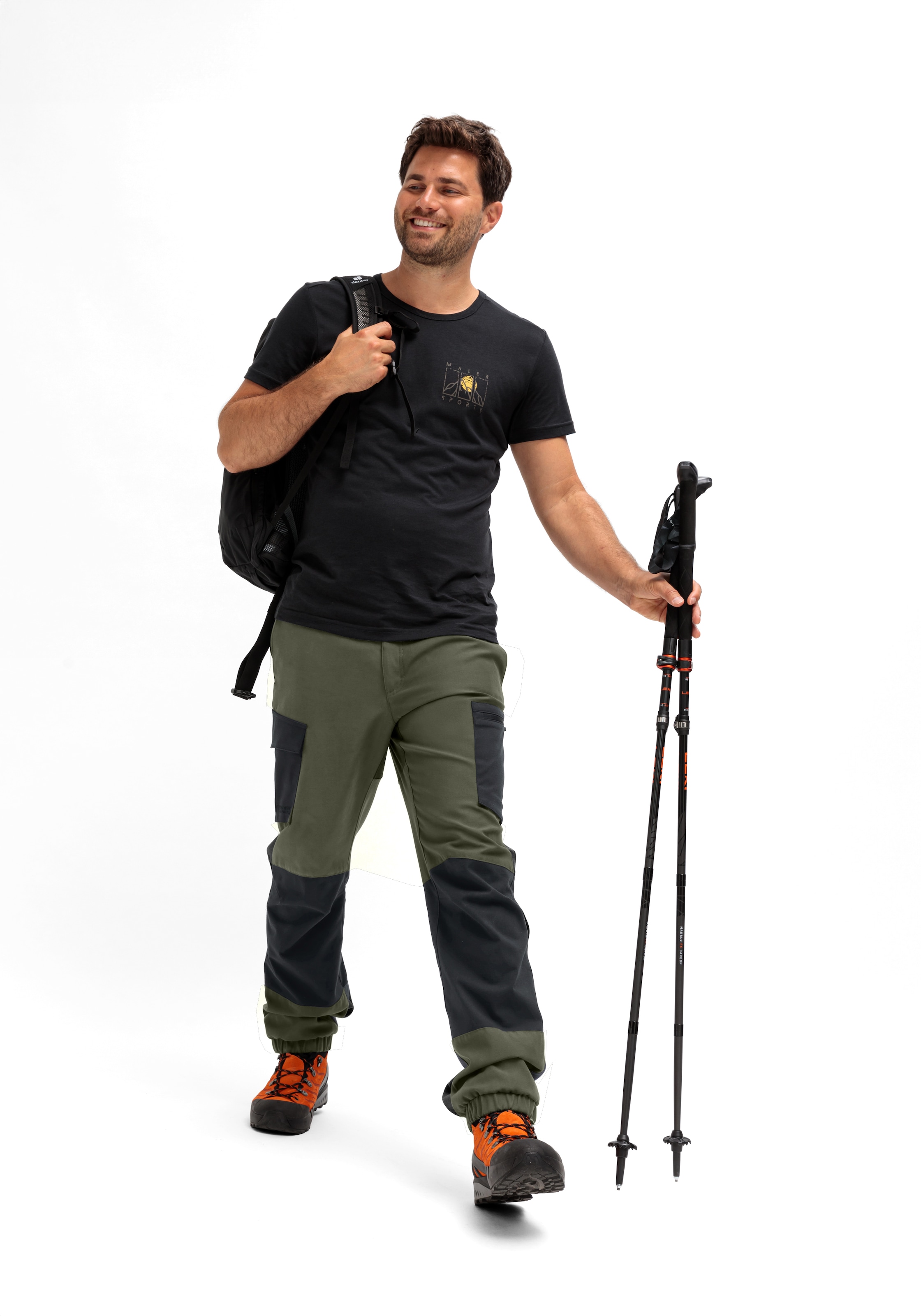 Maier Sports Outdoorhose »Stoneflex M«  Herren Wanderhose, robuste Cargohose mit viel Stauraum, Regular Fit
