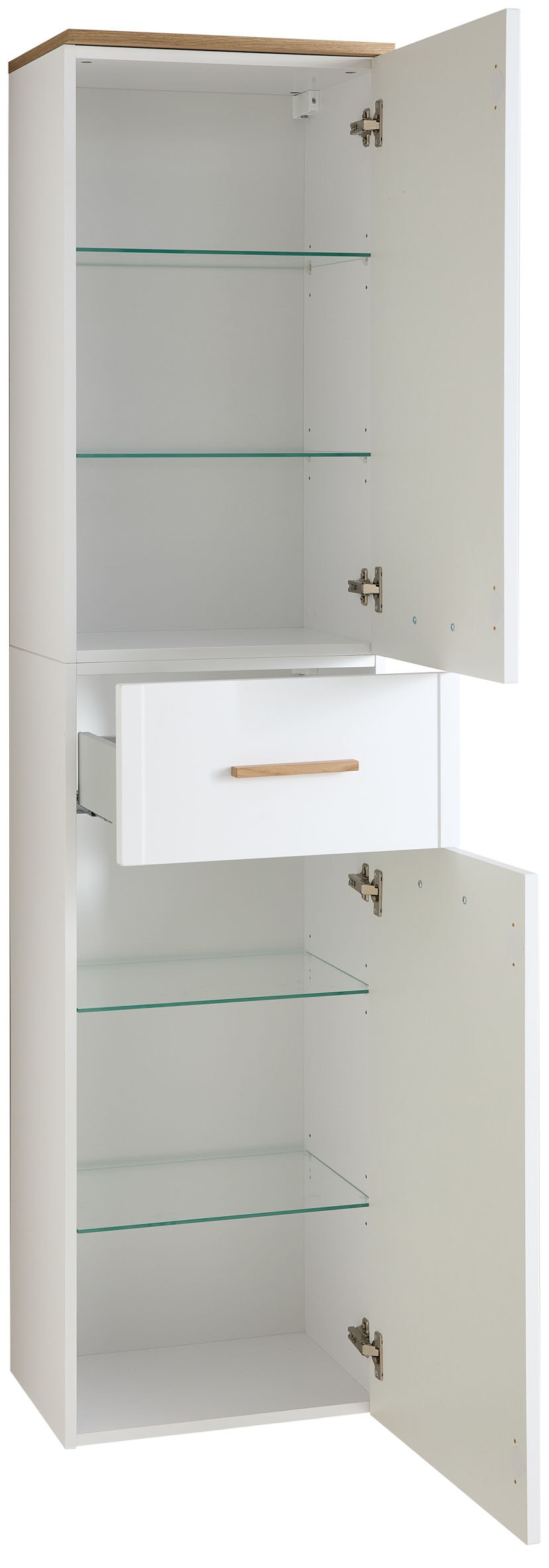 Saphir Badmöbel-Set »4-teilig, mit Soft-Close Türen« Set, 5 Stk. tlg.