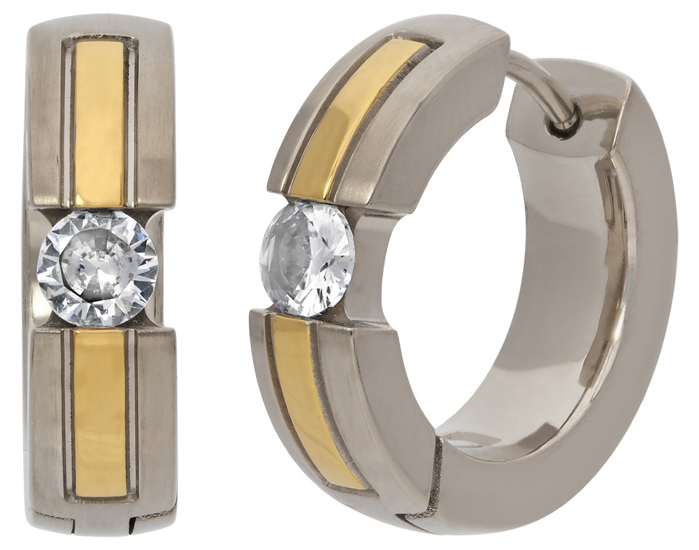 TITANIA Paar Creolen »Ohrringe«