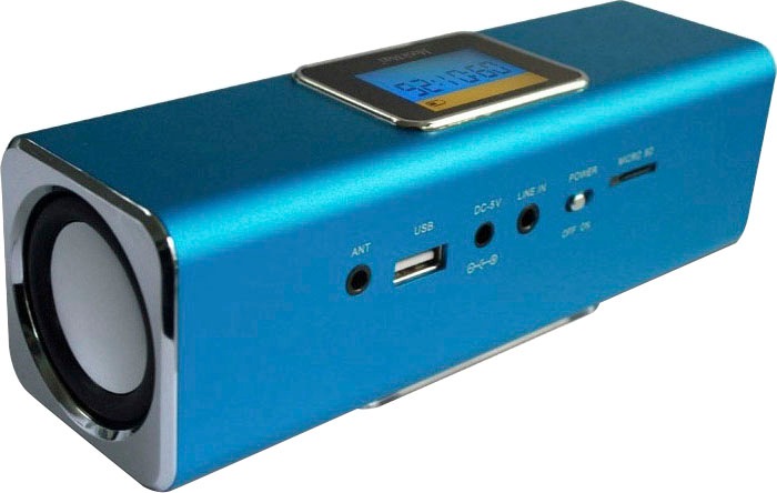 Technaxx Portable-Lautsprecher »MusicMan MA Display Soundstation«, (1 St.)