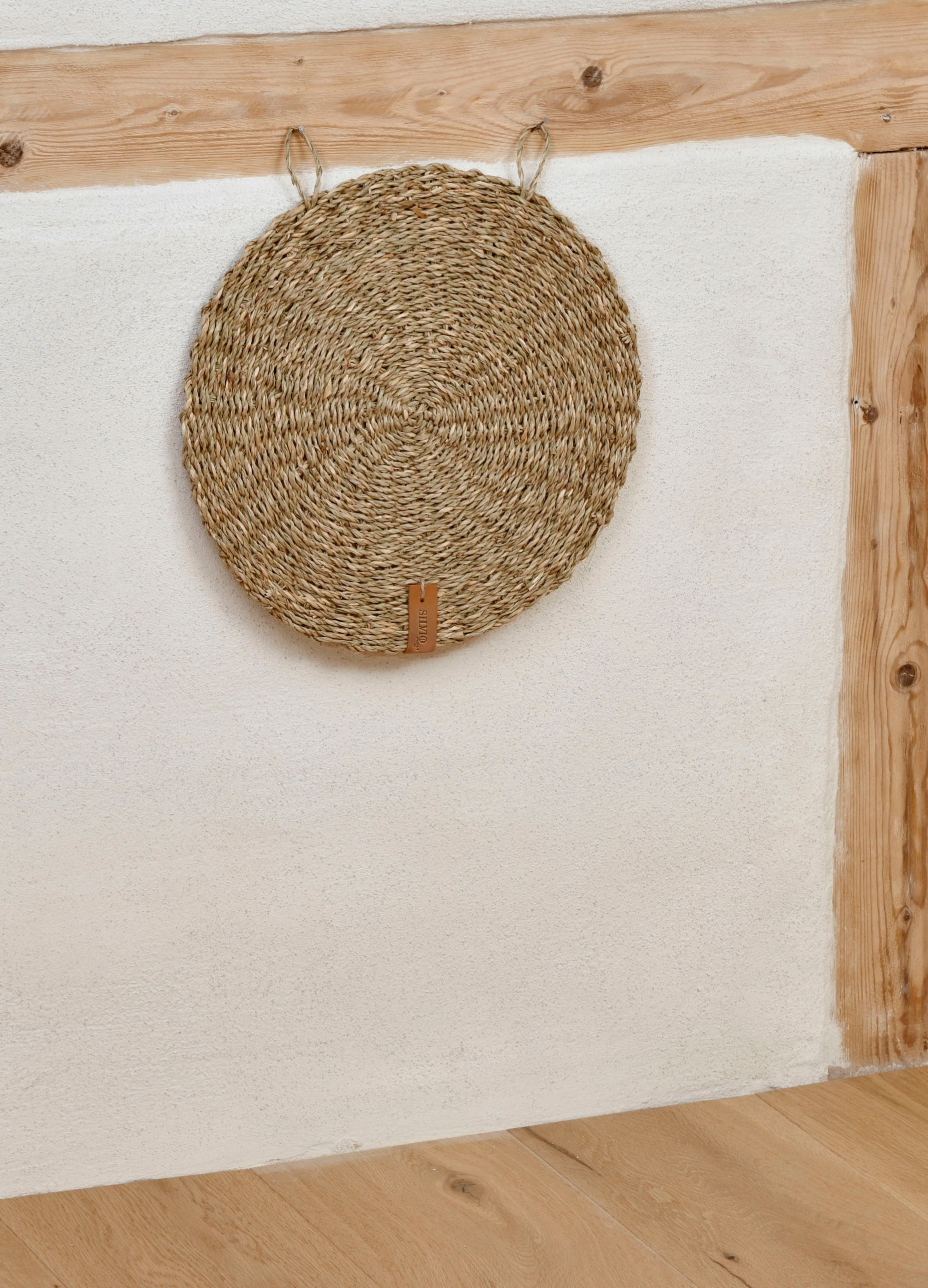 2. Bild von SILVIO design Kratzmatte, 2er-Set, aus Seegras, Ø: 37 cm