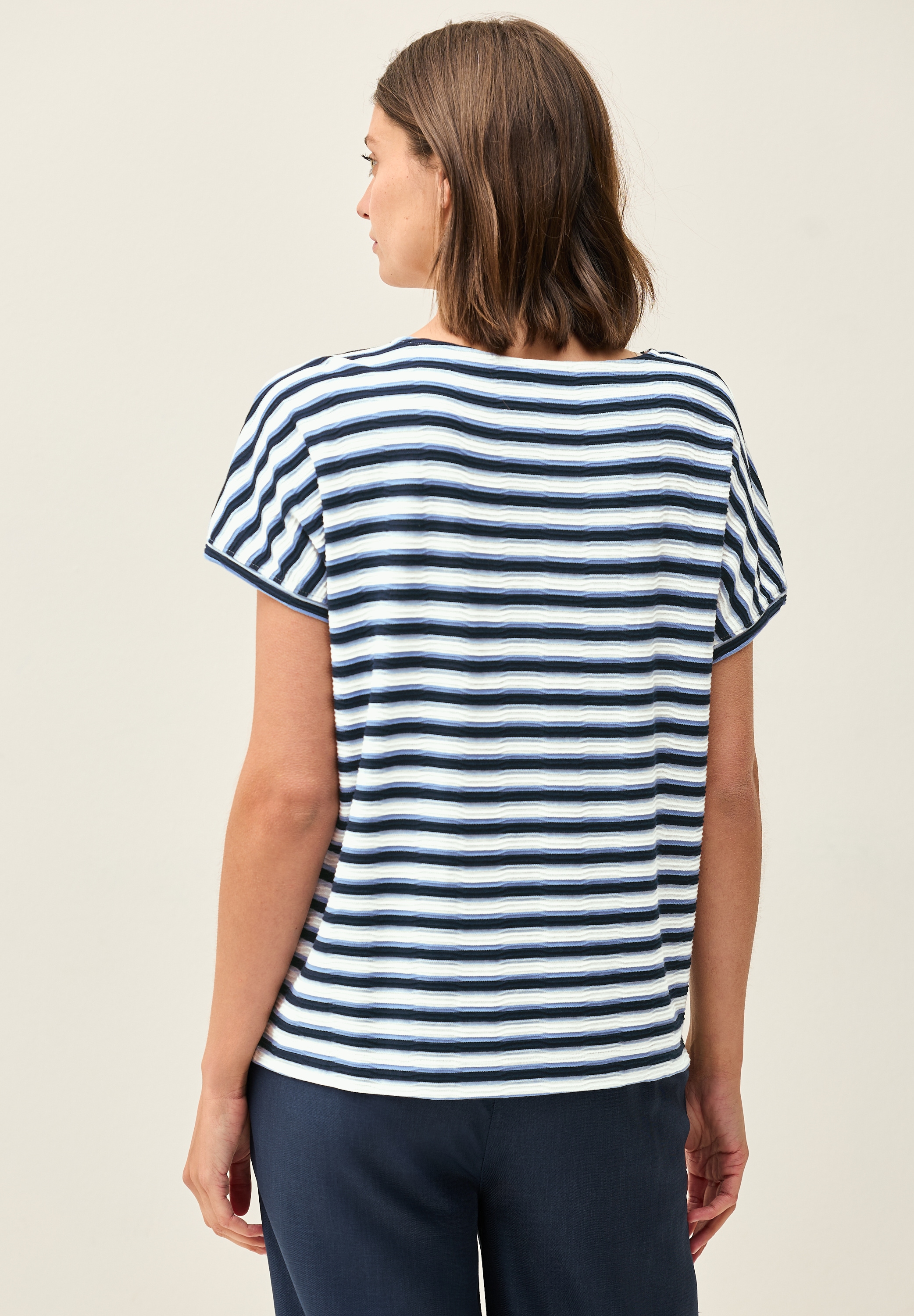 Cecil T-Shirt, mit Streifen Muster