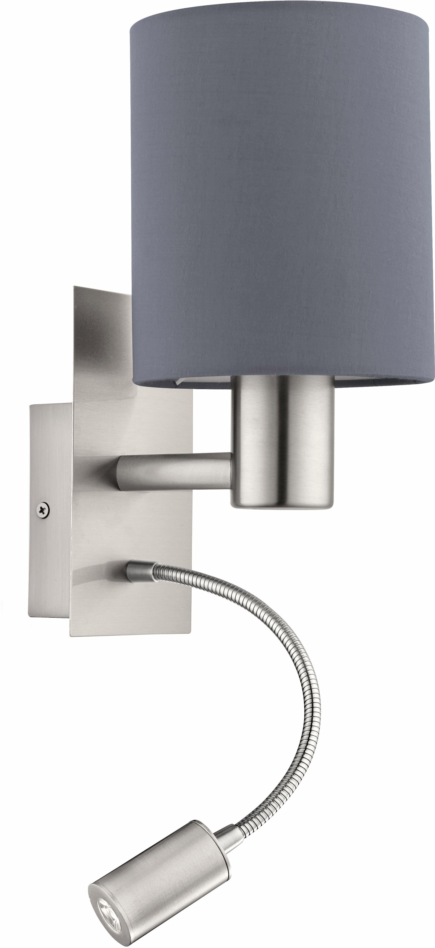 EGLO Wandleuchte »PASTERI« E27   LED-Board Warmweiß Wandlampe, Spot, Metall günstig online kaufen