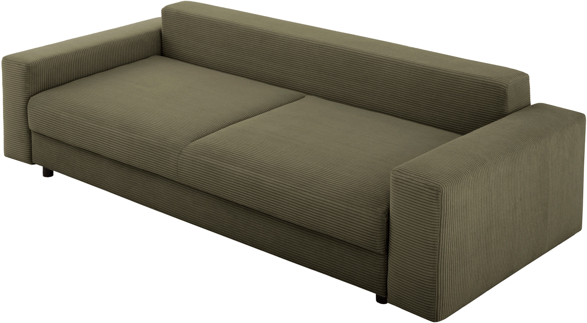 LeGer Home by Lena Gercke Schlafsofa »Imoga, Polster mit Schlaffunktion, 3-Sitzer Sofa, Couch mit Bettkasten«, in modernen Farben und Stoffen, Bettfunktion, Liegefläche: 200x150 cm