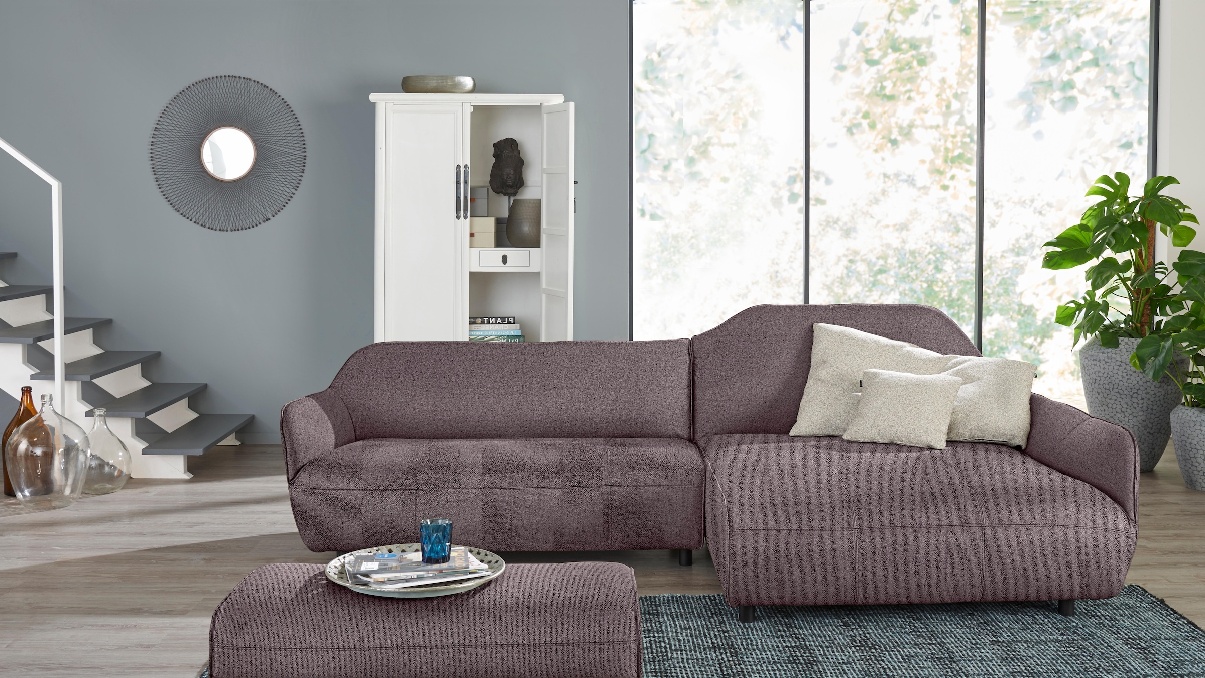 Creation BY ROLF BENZ Ecksofa »CR.480, Designecksofa, L-Form«, Wahlweise au günstig online kaufen