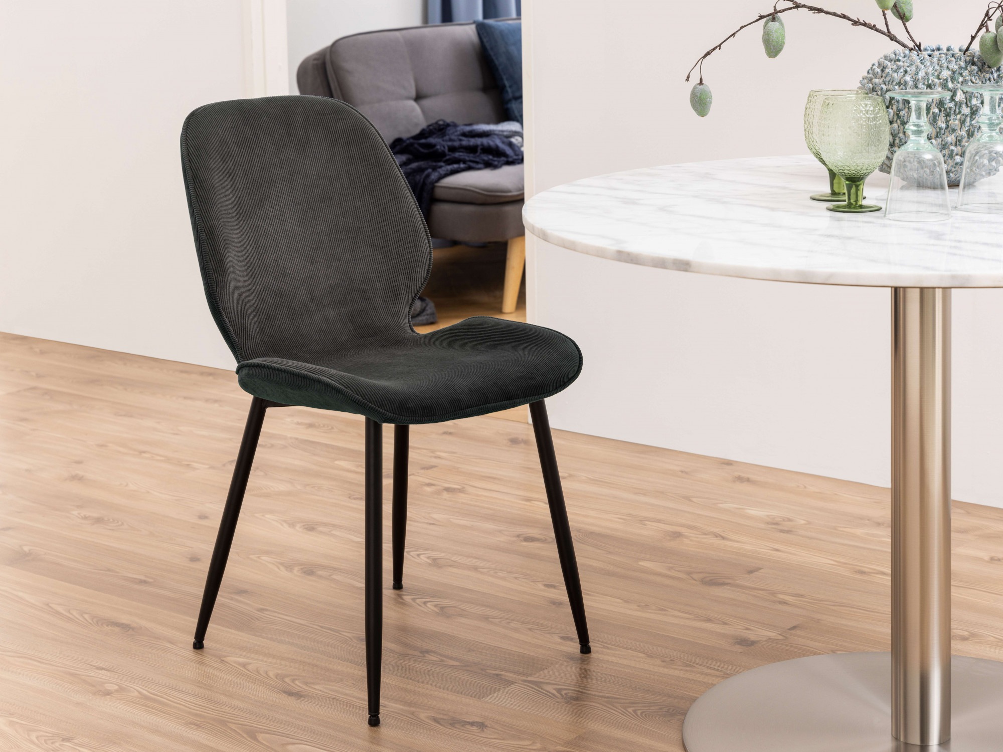 ACTONA GROUP Esszimmerstuhl »Femke«, Luxus-Microfaser, Essstuhl, Stoffbezug günstig online kaufen