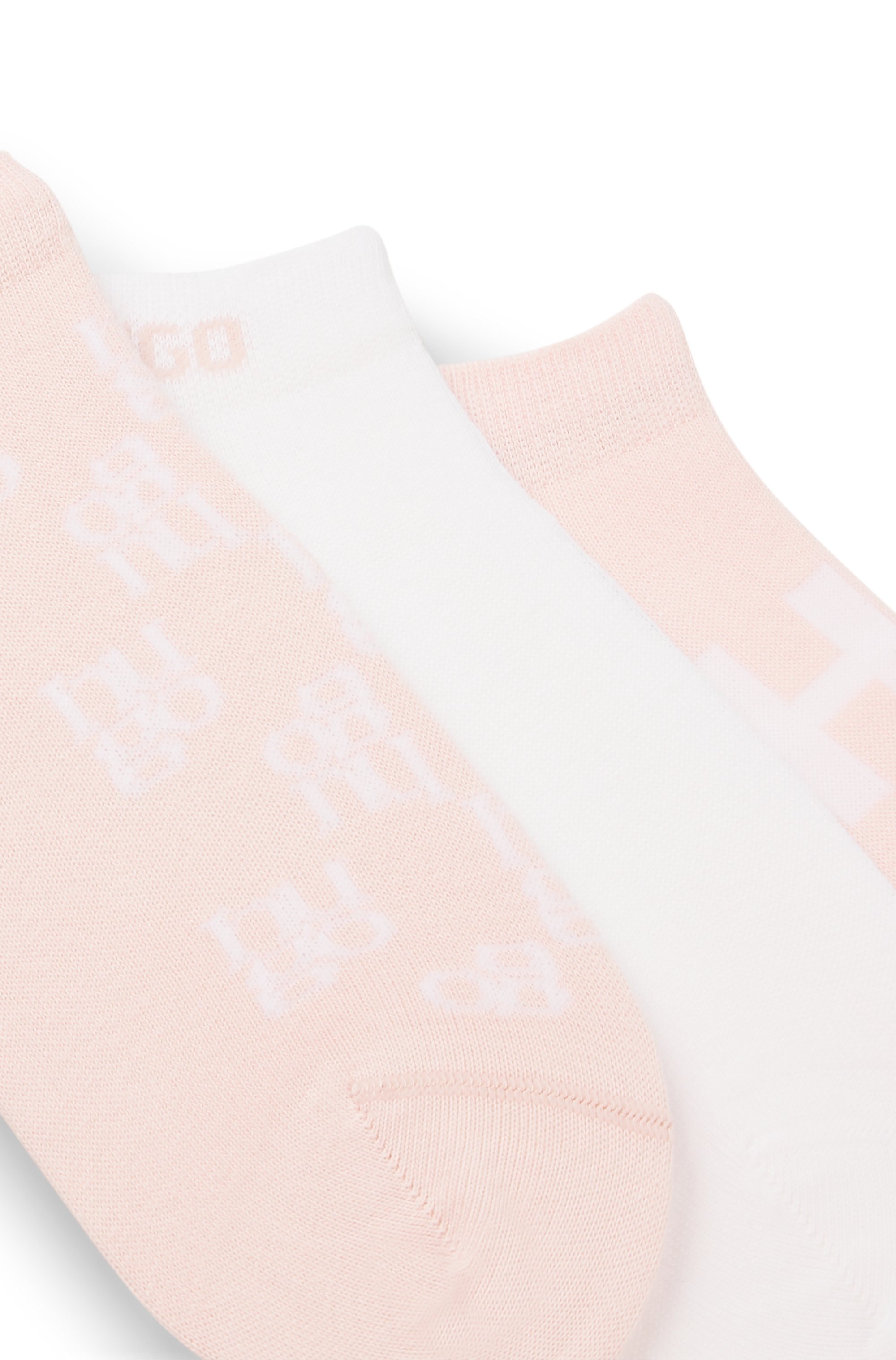 HUGO Underwear Sneakersocken 3 Paar tlg. verstärkte Fersen- und Zehenpartie