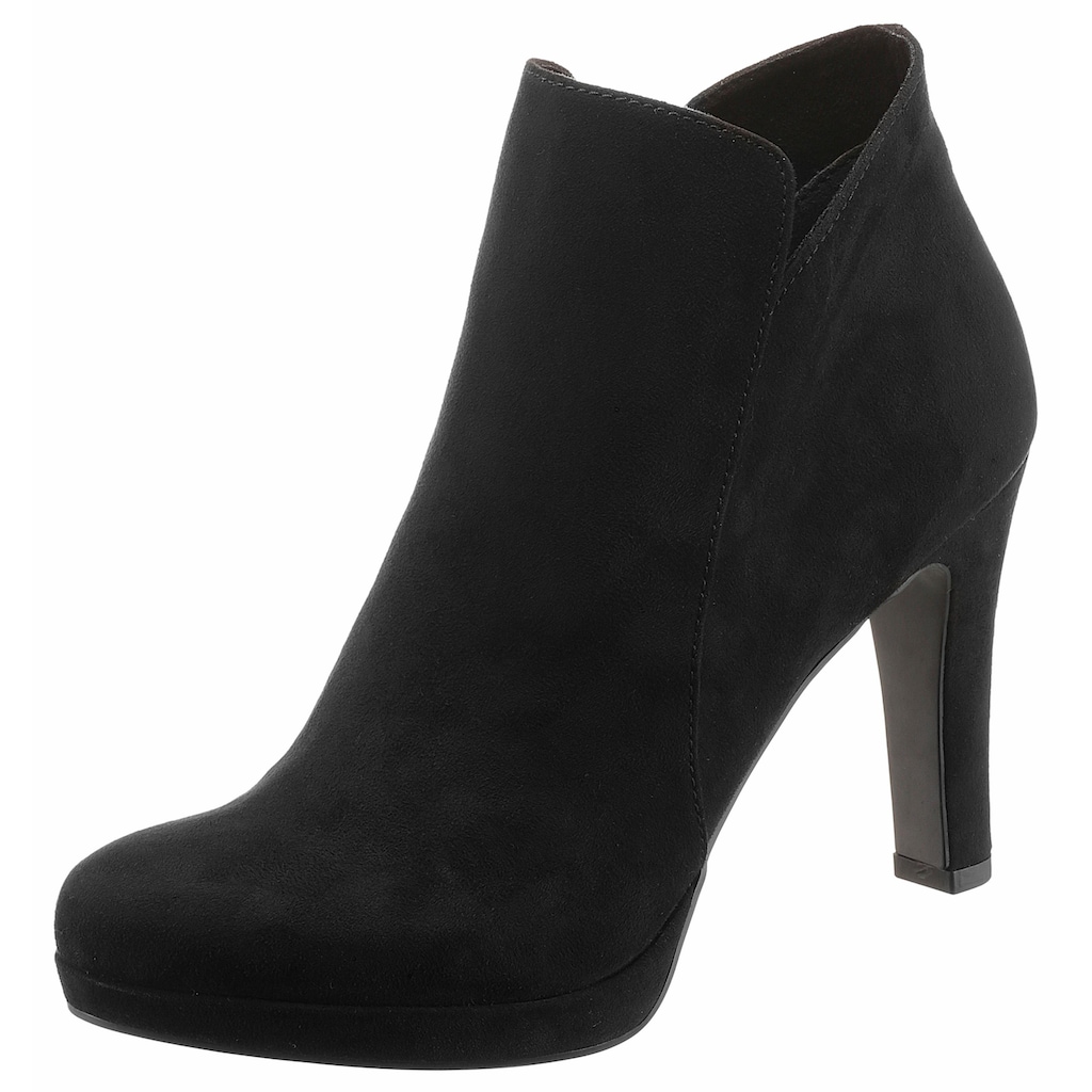 Tamaris High-Heel-Stiefelette, Abendmode, High-Heel-Stiefelette, Ankleboots im femininen Look