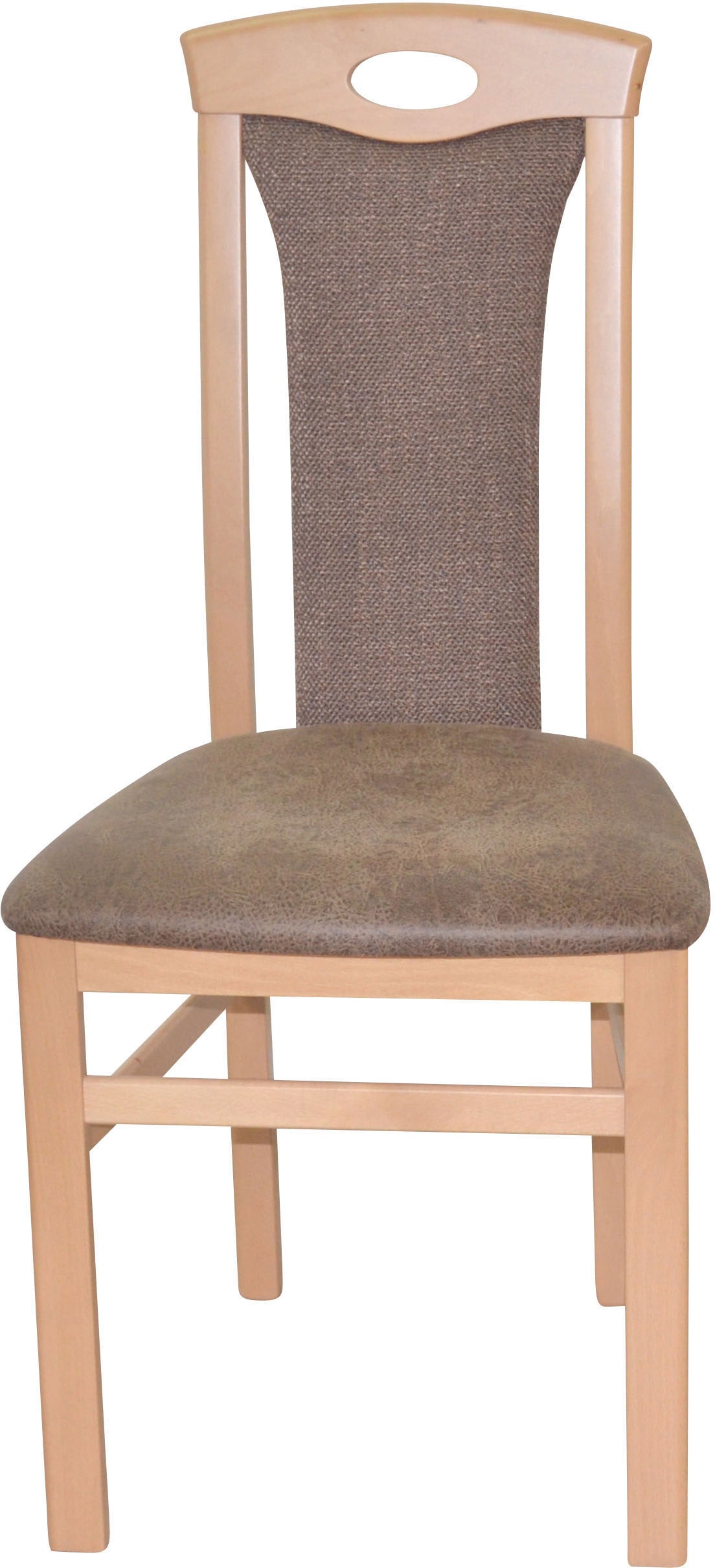 HOFMANN LIVING AND MORE 4-Fußstuhl, (Set), 2 St., Polyester-Kunstleder günstig online kaufen