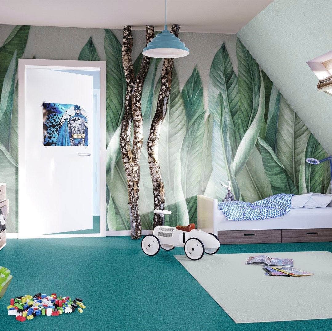 Vorwerk Teppichboden »Passion 1005 (Luco), Schlinge - meliert, Made in Germany«, rechteckig, 6 mm Höhe, Wohnzimmer, Schlafzimmer, Kinderzimmer, Breite 400/500 cm