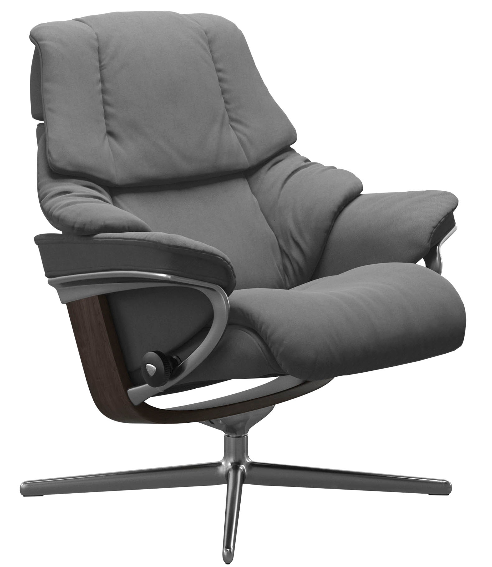 Stressless® Relaxsessel »Reno«, mit Cross Base, Größe S, M & L, Holzakzent Wenge