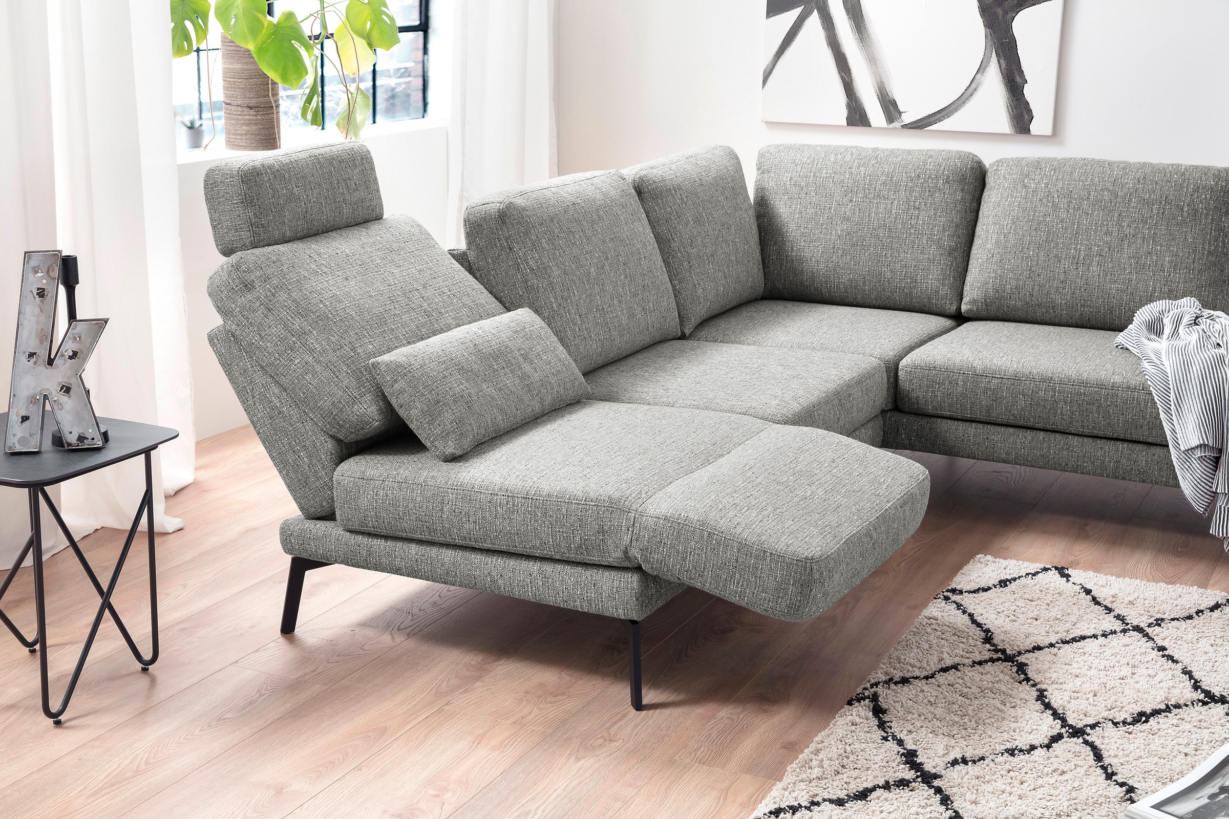 3C Candy Ecksofa »Kairo Multifunktion-Sofa, bequem und viele Komfortfunktio günstig online kaufen