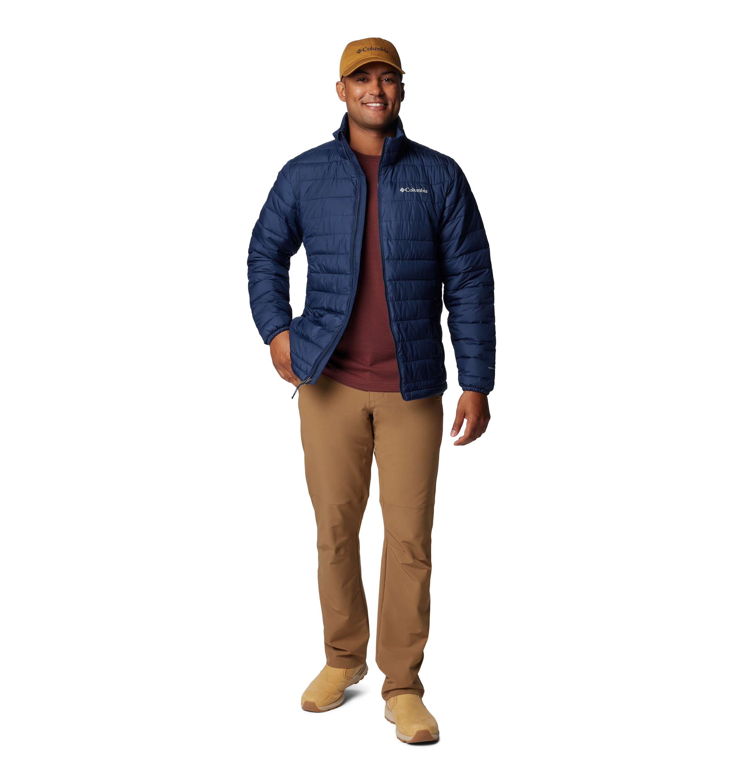 Columbia Steppjacke »POWDER LITE II JACKET«, (1 St.), mit Kapuze