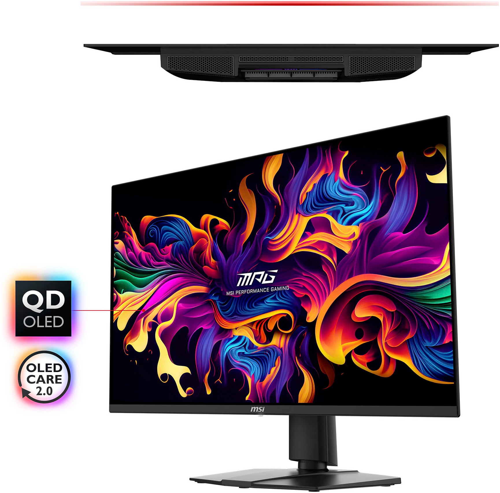 MSI Gaming-Monitor »MPG 271QRX QD-OLED«, 67 cm/27 Zoll, 2560 x 1440 px, WQHD, 0,03 ms Reaktionszeit, 360 Hz