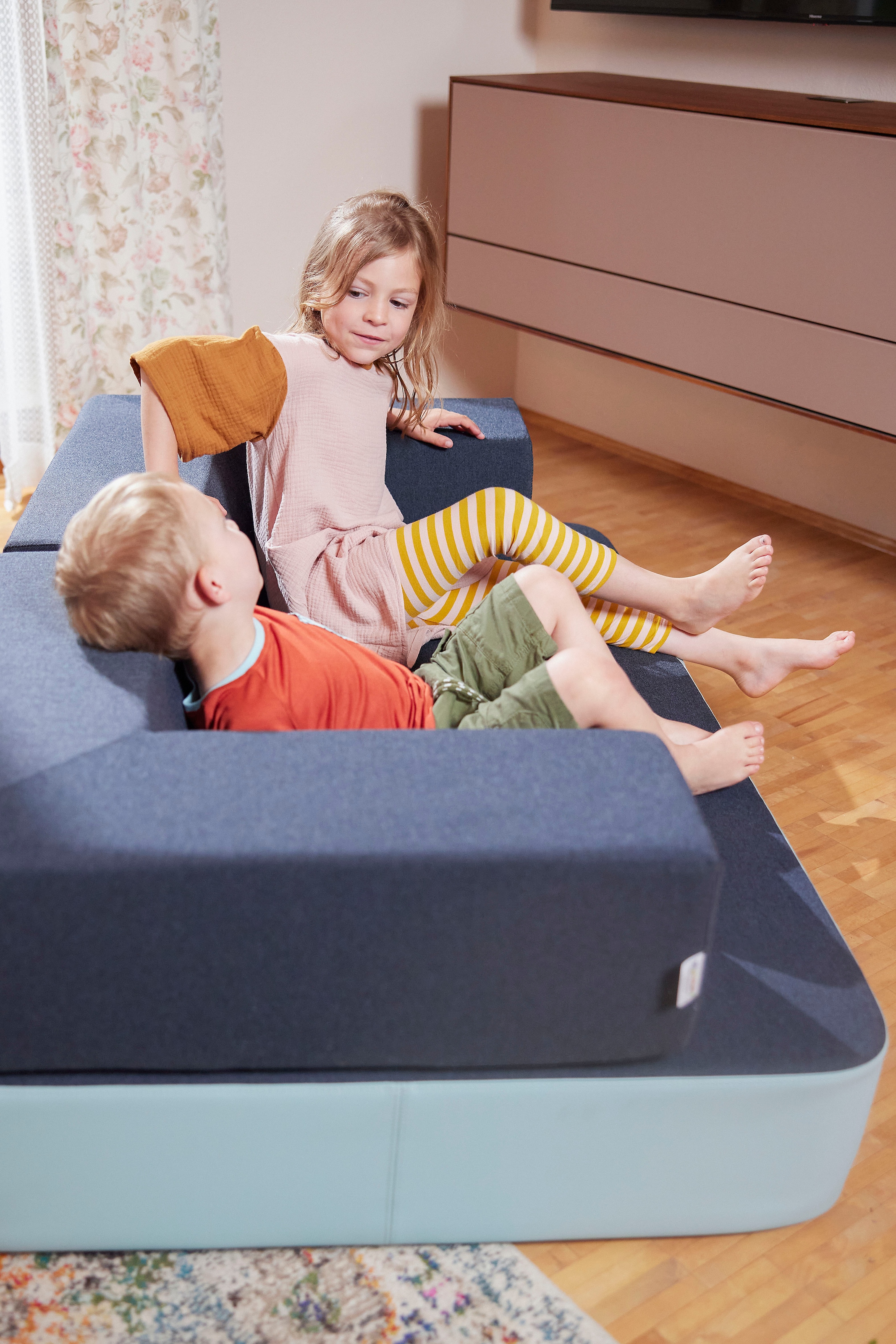 Hipp-Hopp - das Hüpfpolster Rückenkissen »Rückenpolster M Winkel Lounge Outdoor« Made in Germany