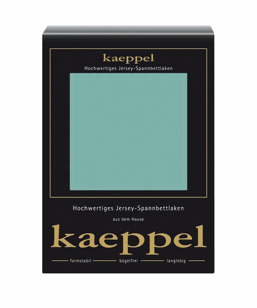 Kaeppel Spannbettlaken »Single Jersey Mako Elasthan«, aus 97% Baumwolle und günstig online kaufen