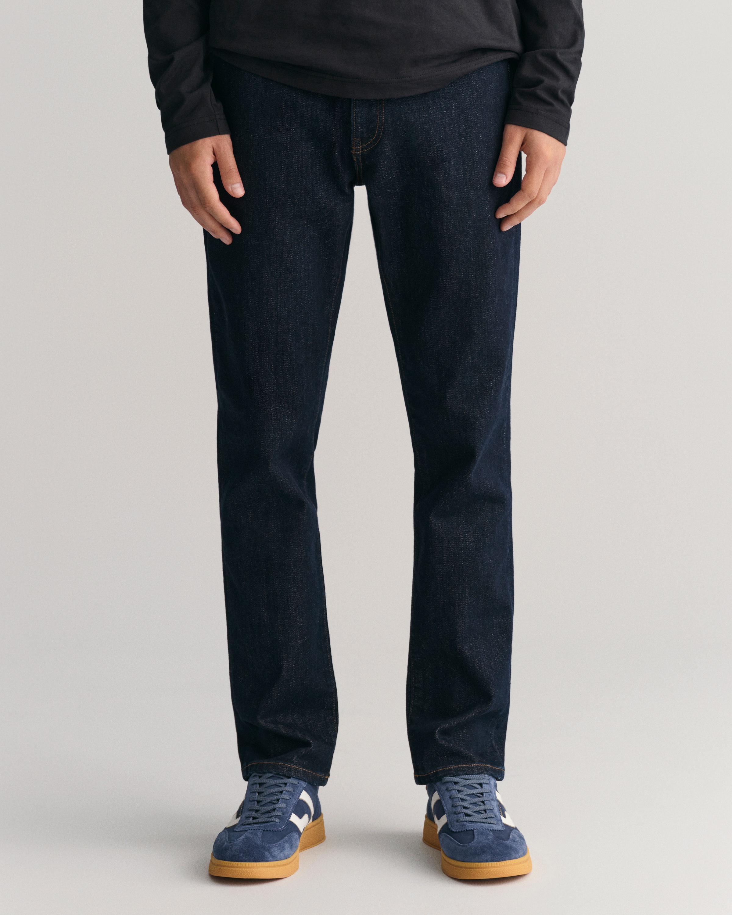 Slim-fit-Jeans SLIM JEANS, Gr. 31 - Länge 34, DARK BLUE Länge 34