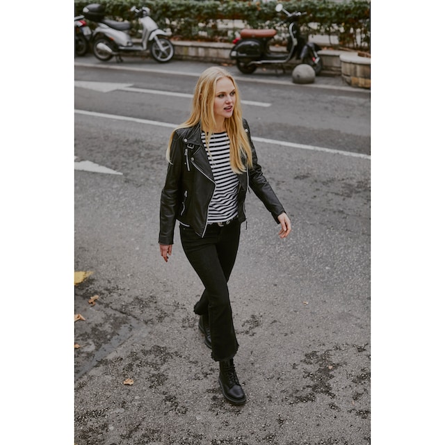 online Princess«, Nation Freaky mit »Biker Reißverschluss bestellen Lederjacke schrägem