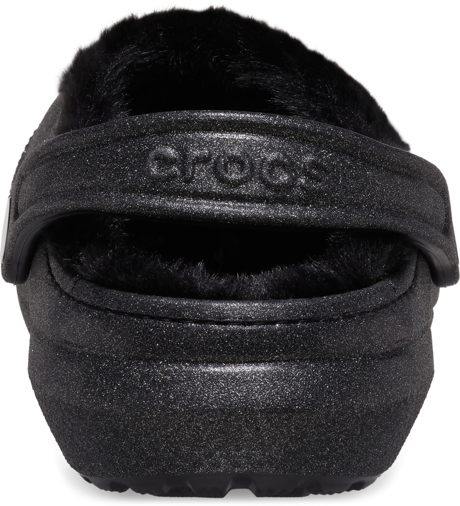 Crocs Clog »Classic Fuzz Lined Glitter«, mit Lüftungsöffnungen