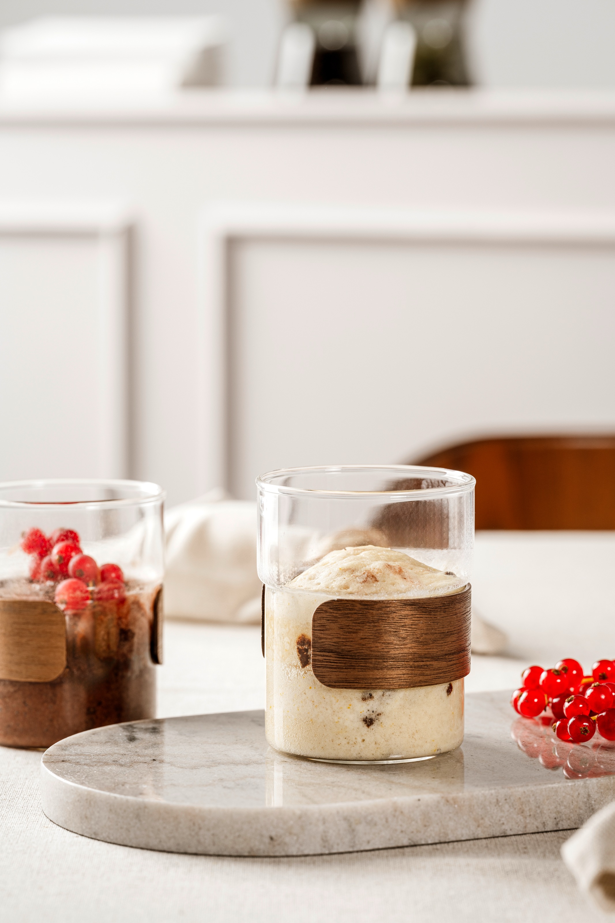 LEONARDO Becher »NOVO LEGNO, 2er Set« Becher mit Holzspange