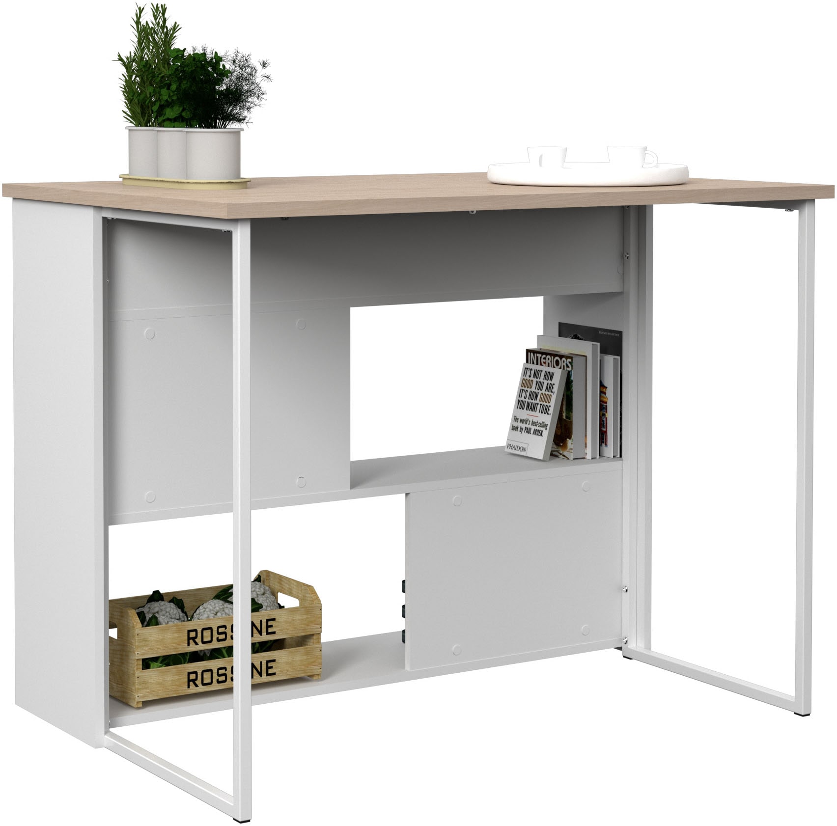 Parisot Schrank-Set »Socool 1, Theke und Küchenbuffet, Made in Europe, viel Stauraum« 2 Stk. tlg.