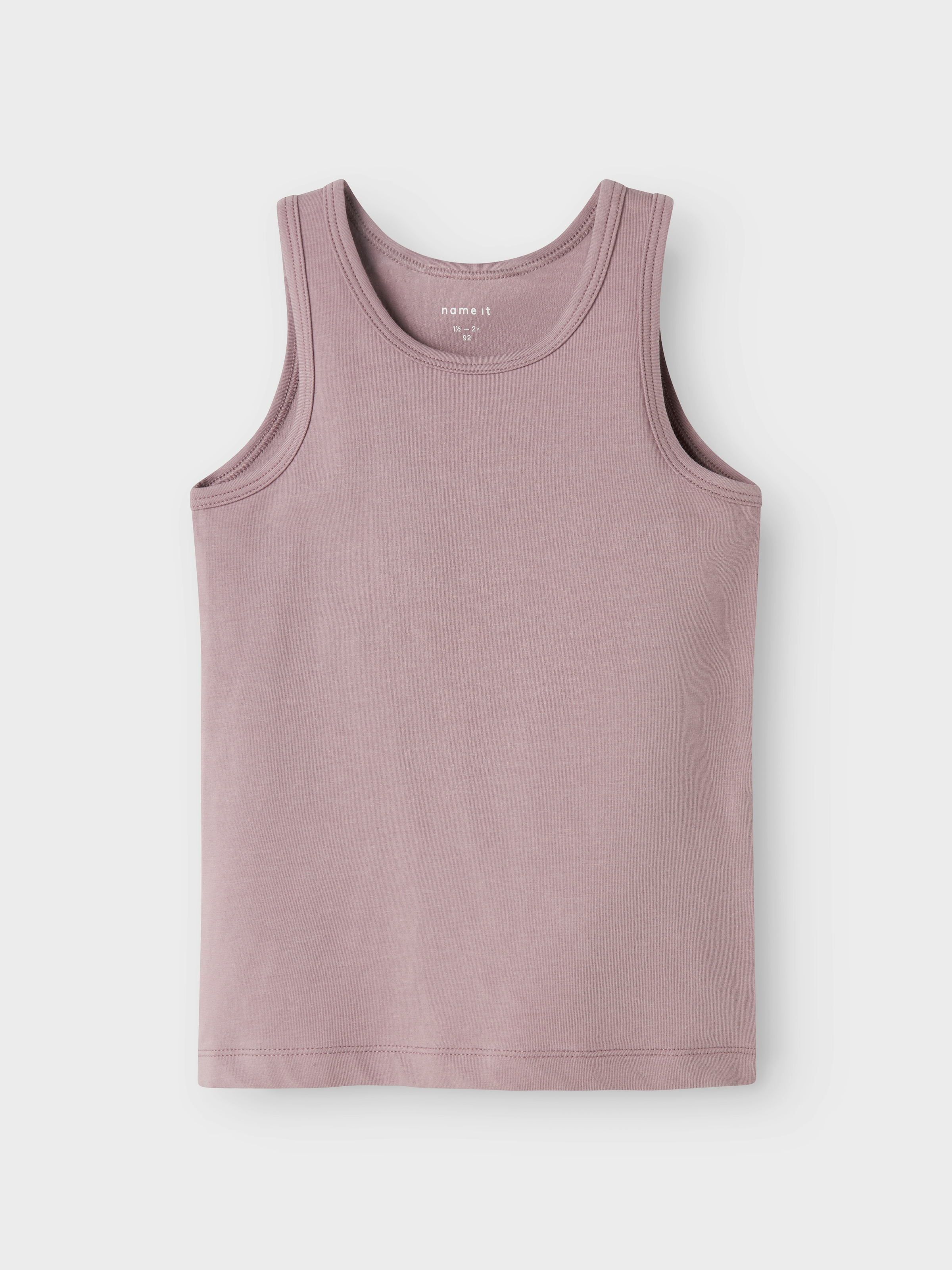 Name It Unterhemd »NMFTANK TOP 2P BARELY PINK BOW NOOS« Packung, 2 Stk.