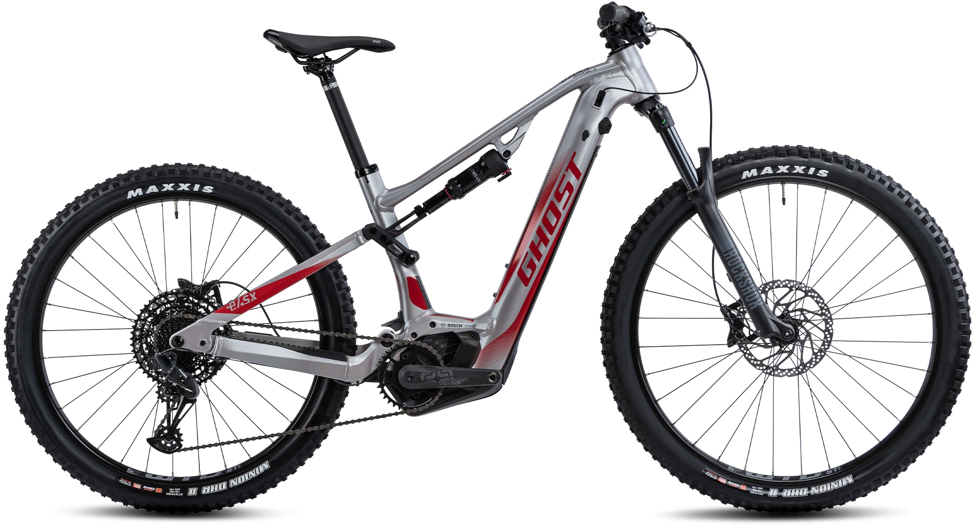 GHOST »E-ASX 130 Universal AL« 12 Gang SRAM SX Eagle Schaltwerk Kettenschaltung Mittelmotor 250 W Pedelec, Elektrofahrrad für Damen u. Herren, MTB...