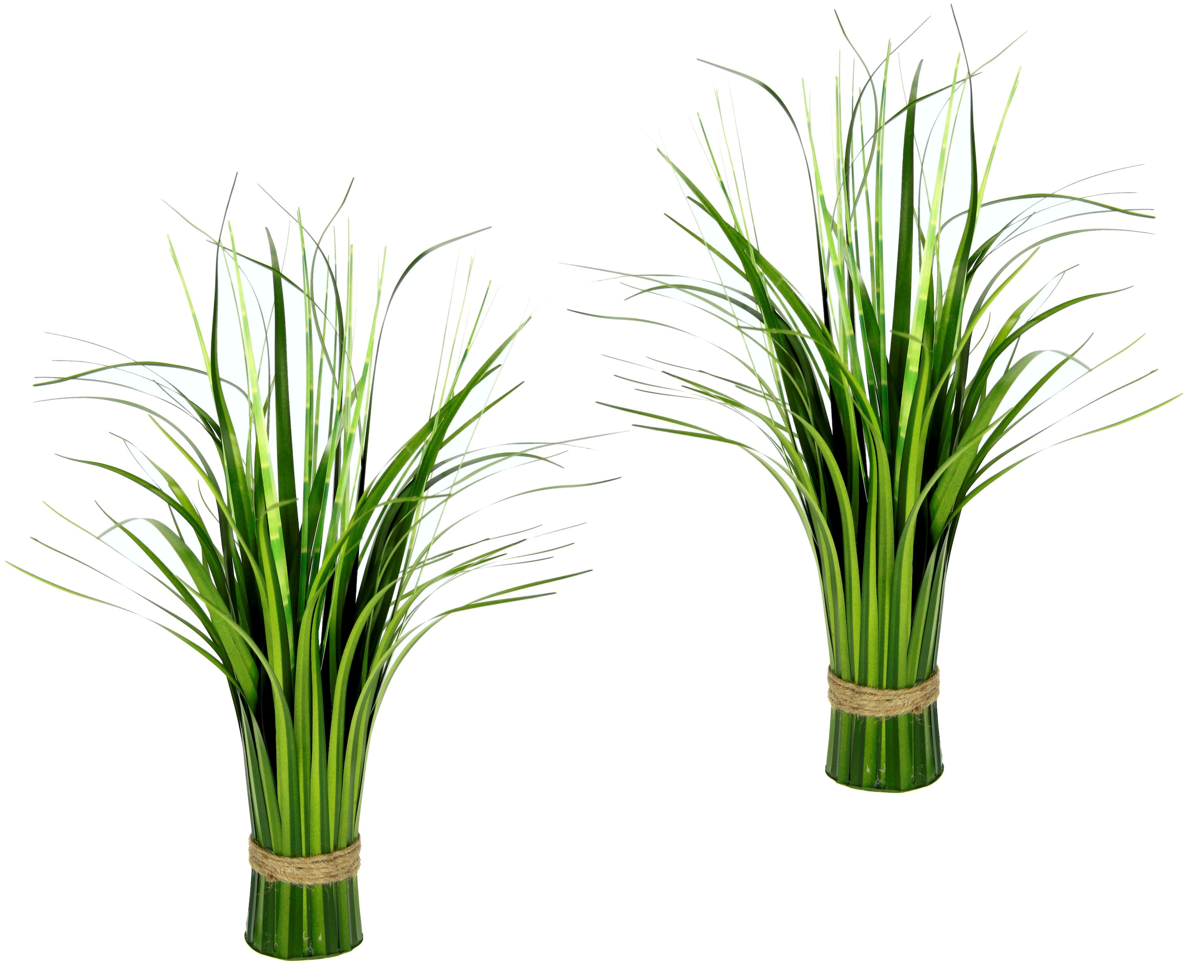 I.GE.A. Kunstgras »Grasbund« mit Juteband, 2er Set günstig online kaufen