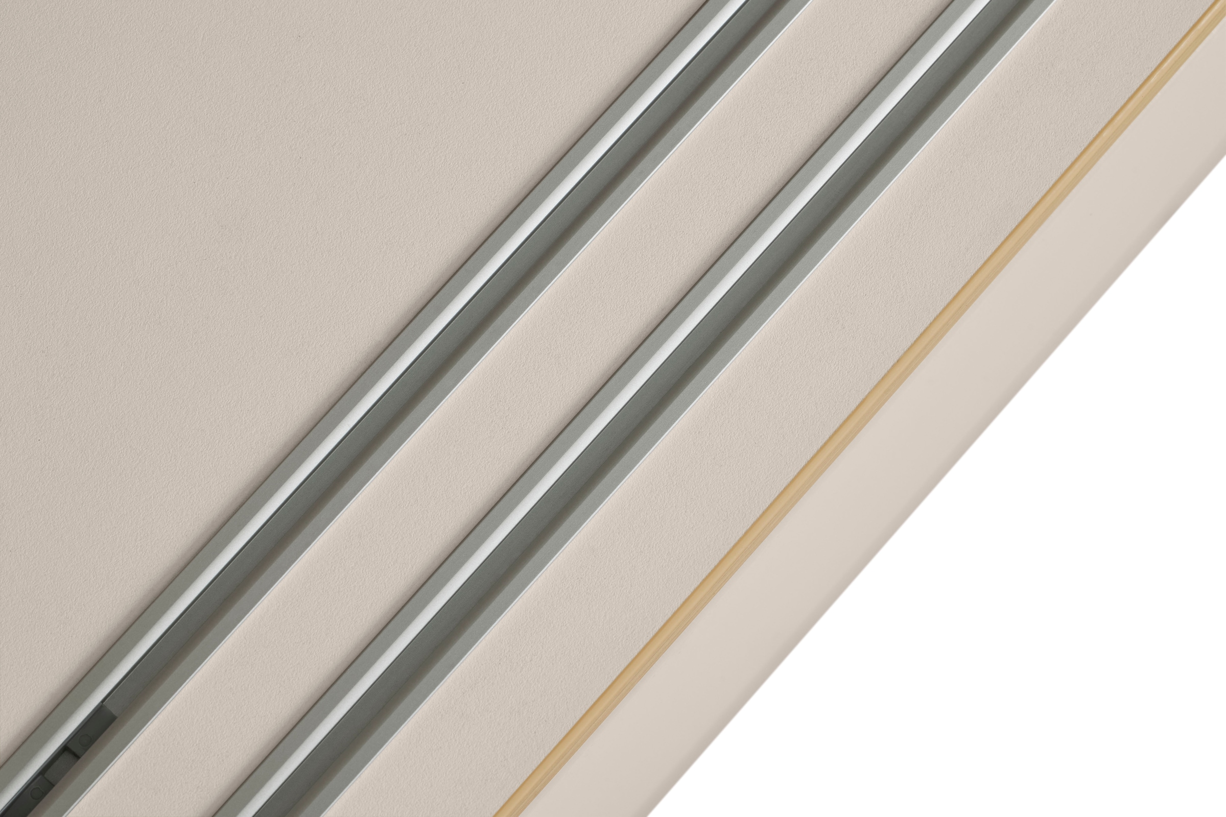 PAIDI Schiebetürenschrank »STIENE in Beige oder Grau, 2 Türen und 1 Schublade mit Soft-Close« B/H/T ca. 164/200/62cm,  mit Kleiderstangen+Einlegeböden, Kleiderschrank mit Massivholzgriffen