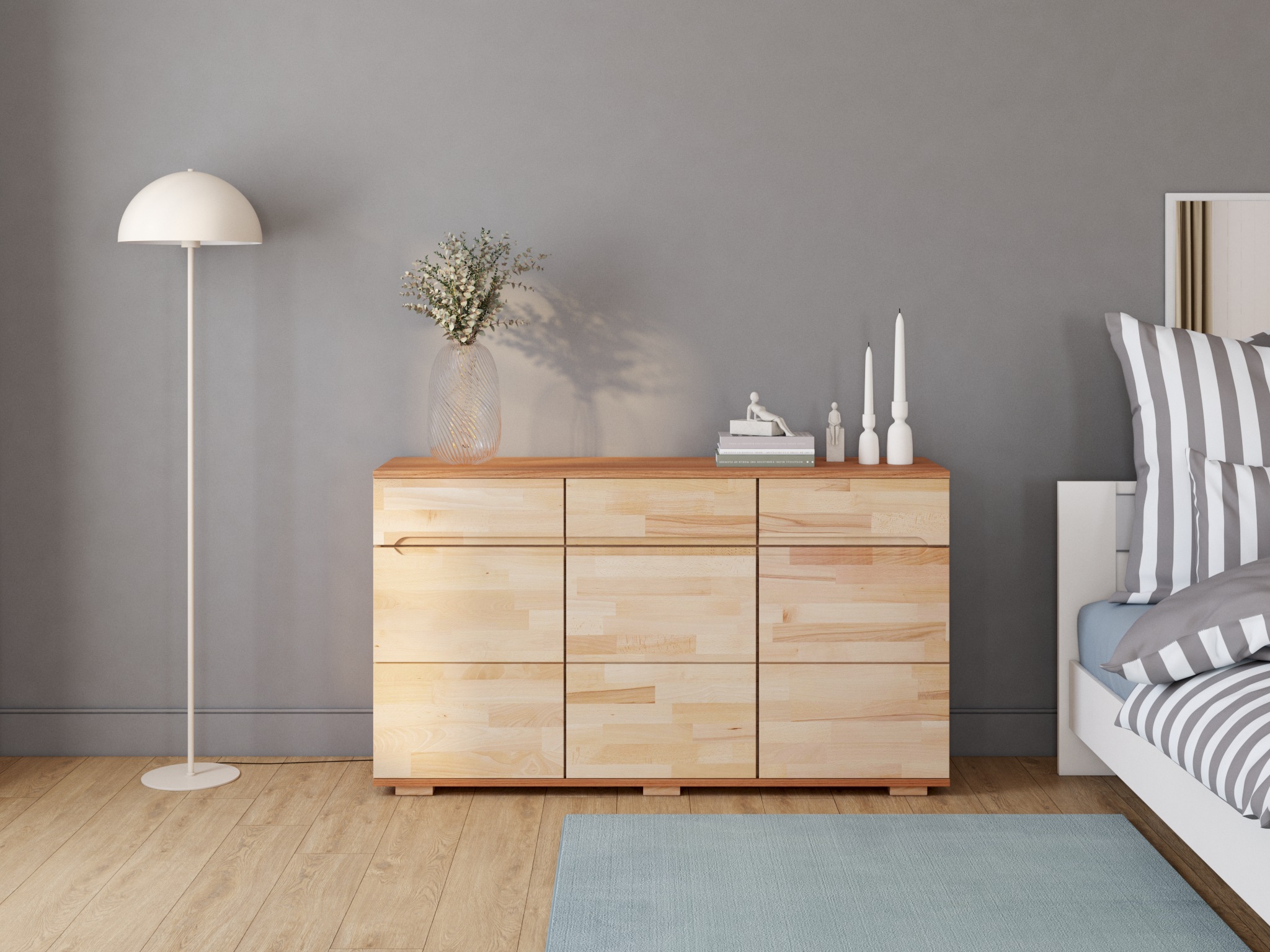 OTTO home Wendebettwäsche »Greta« 2 tlg. Bettwäsche mit Streifen in verschiedenen Qualitäten, ab 135x200 cm