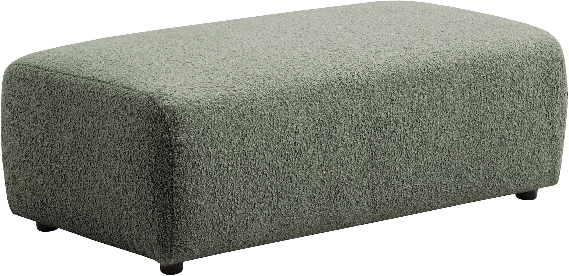 andas Hocker »BAKELS, Polsterhocker in Cord oder Boucle-Stoff«, zur Serie BAKELS, Hocker stellbar zum Schlafsofa (Krokodilverbinder)