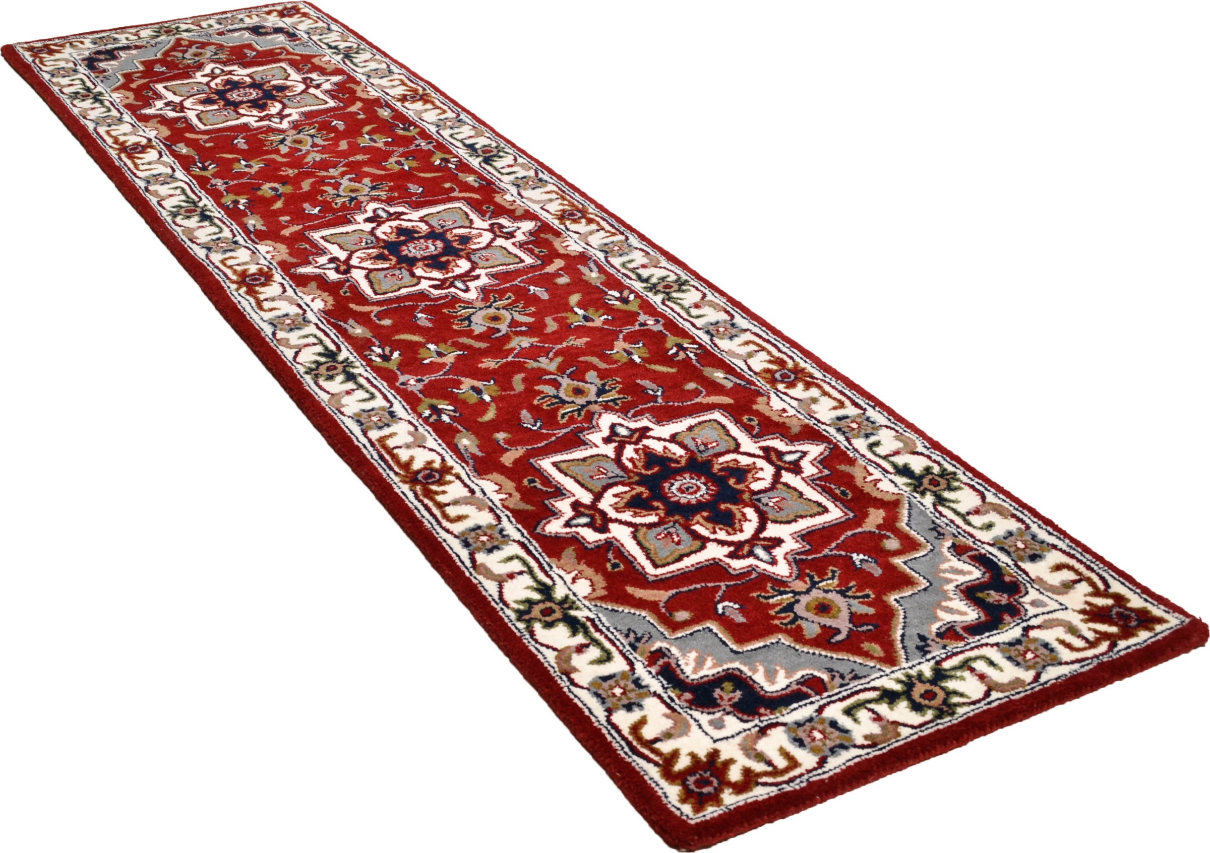 THEKO Läufer »Royal Heriz«, rechteckig, 14 mm Höhe, Teppich-Läufer, reine W günstig online kaufen