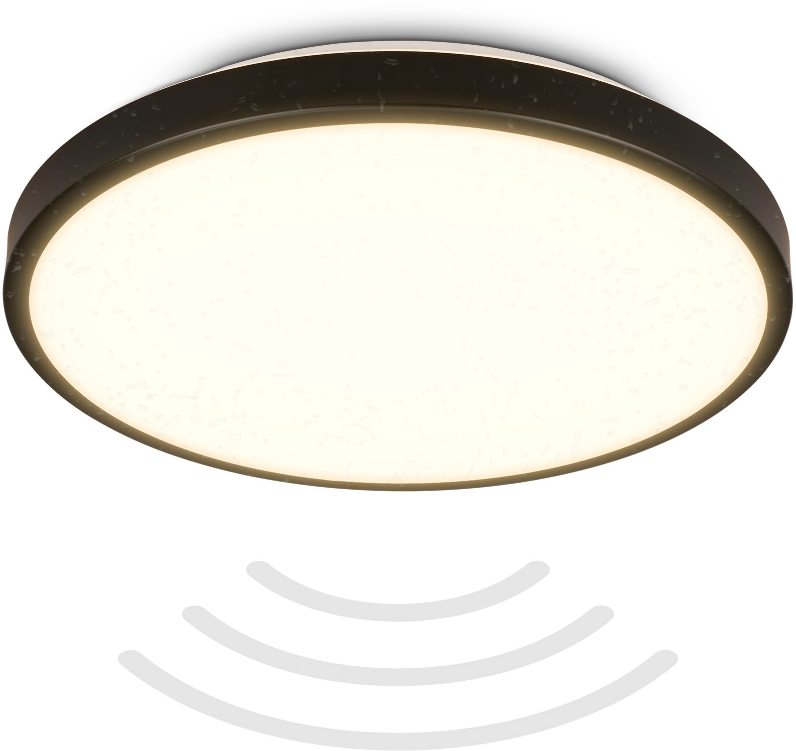 B.K.Licht LED Deckenleuchte »BK_DL1615 Bad Deckenlampe mit Bewegungsmelder, günstig online kaufen