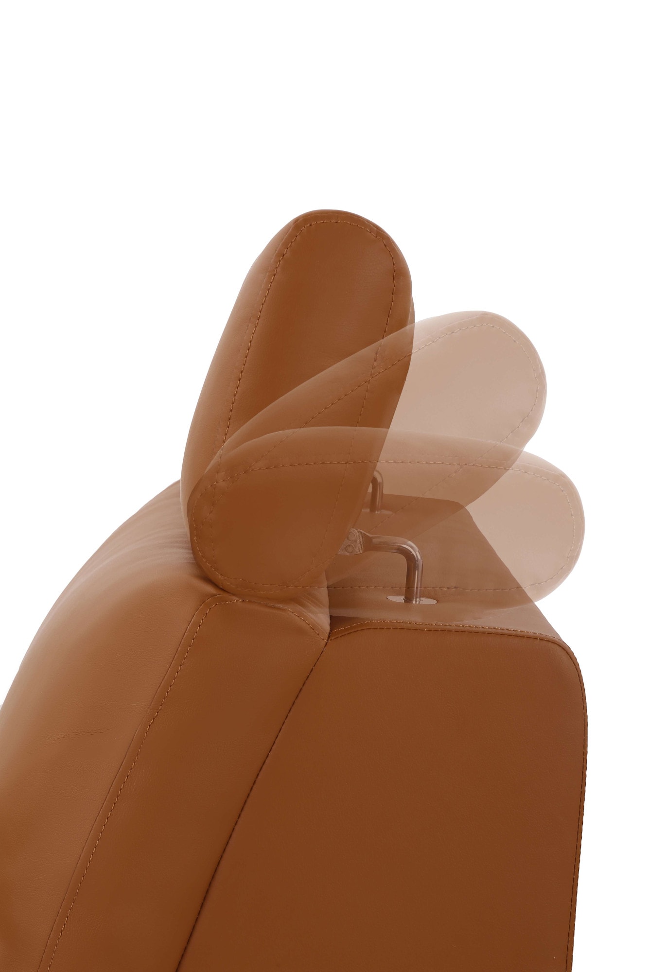 Home affaire Ecksofa »SKAANE Kunstleder, L-Form, 274 cm, manuelle u. elektrische Funktion,«, rundes Design, Kopfteilverstellung, Federkernpolsterung