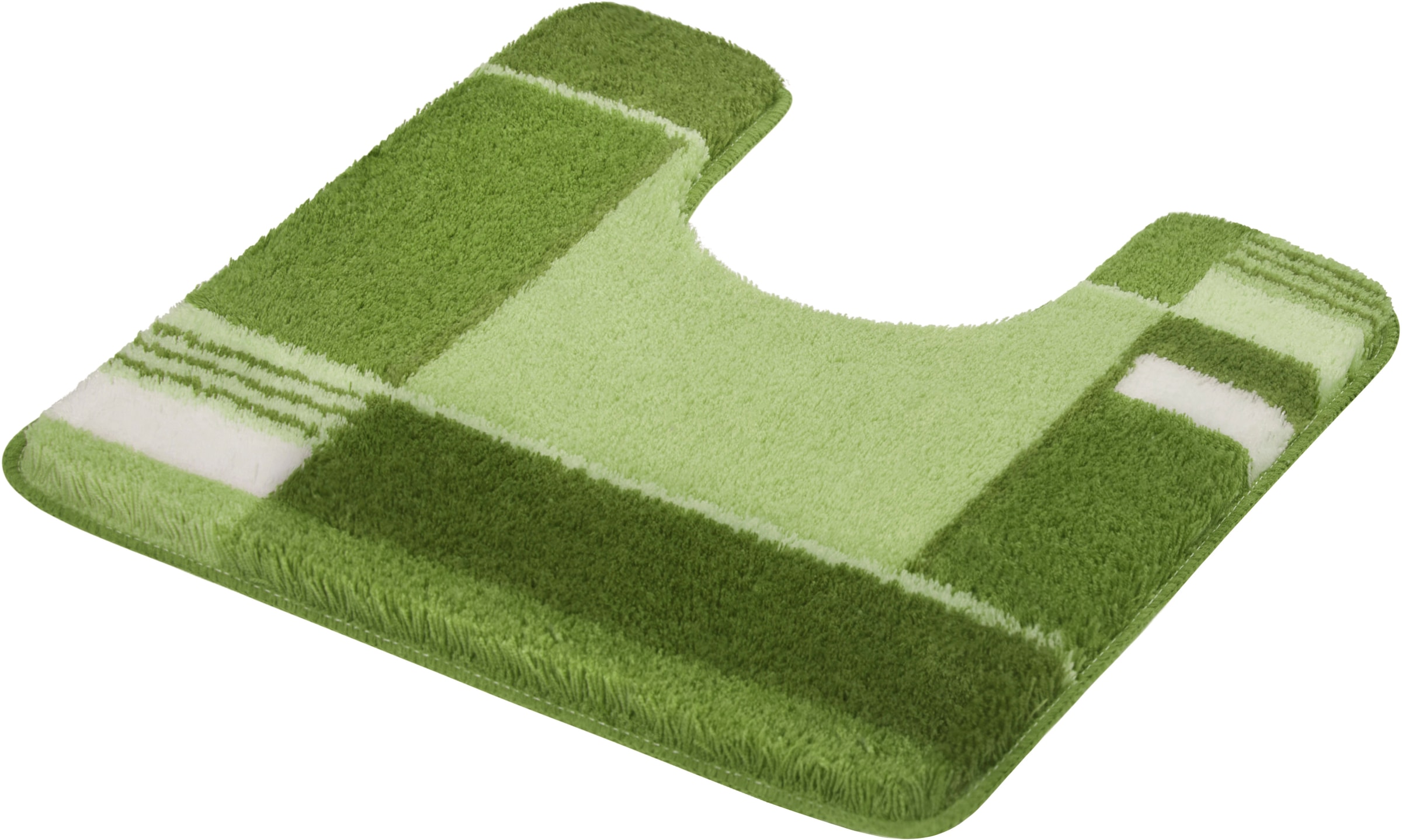 Kleine Wolke Badematte »Padova«, rutschhemmend beschichtet, fußbodenheizungsgeeignet, Badteppich, modernes Design, waschbar