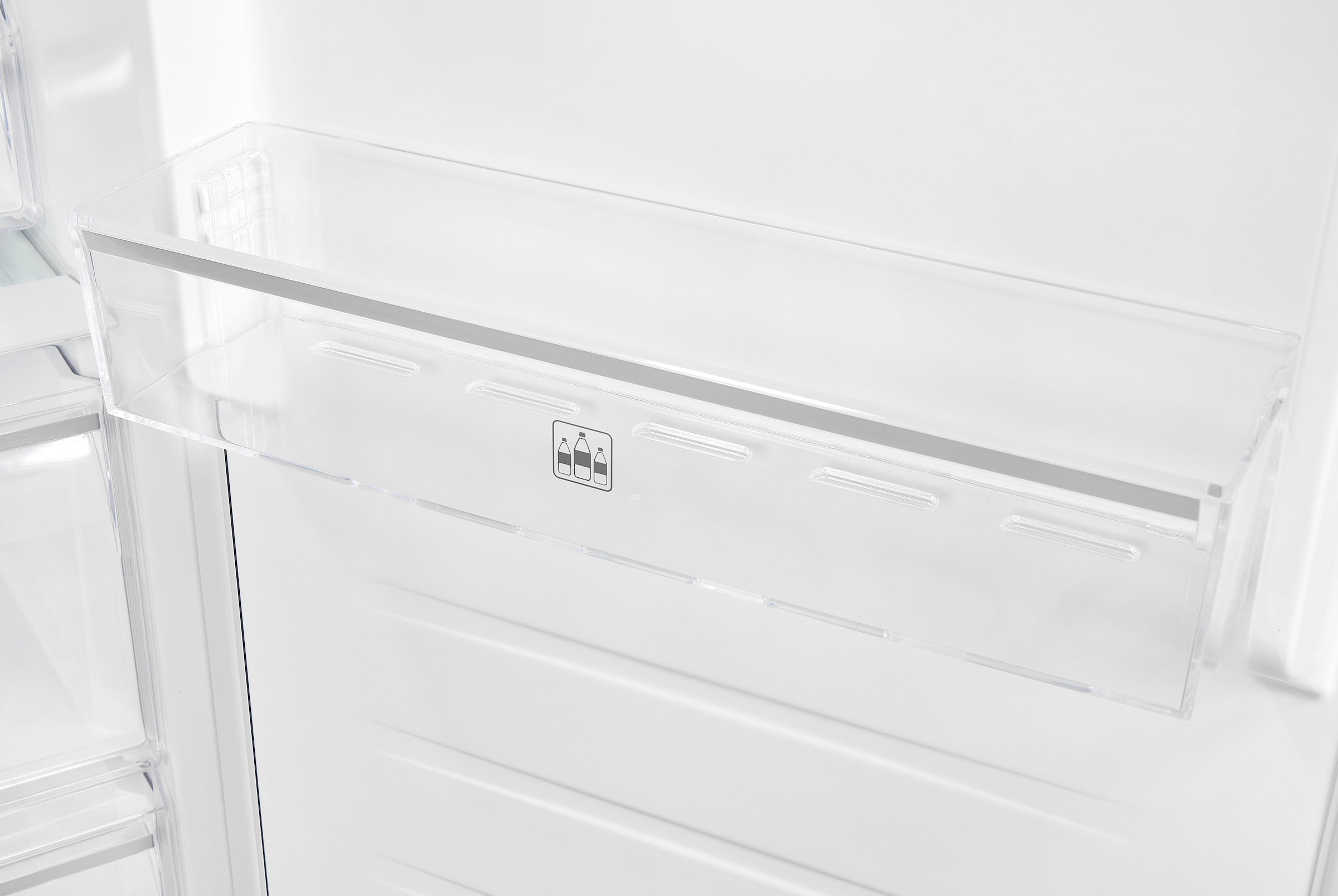 exquisit Vollraumkühlschrank »KS360-V-HE-040D«, 359 Liter Nutzinhalt, NoFrost, Display