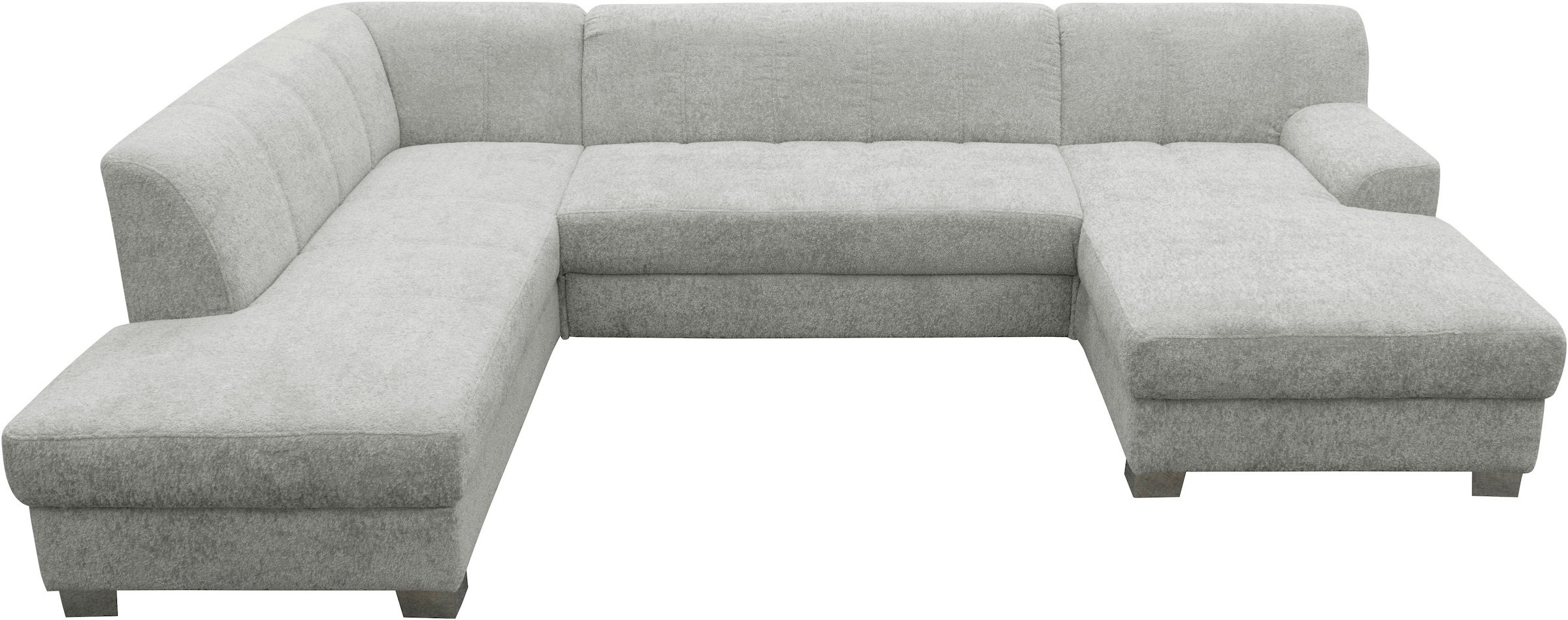 OTTO home Wohnlandschaft »Lolland 296 x 195 cm, modern, mit Steppungen, mittelfester Sitz« U-Form, aus Pet Friendly Bezug