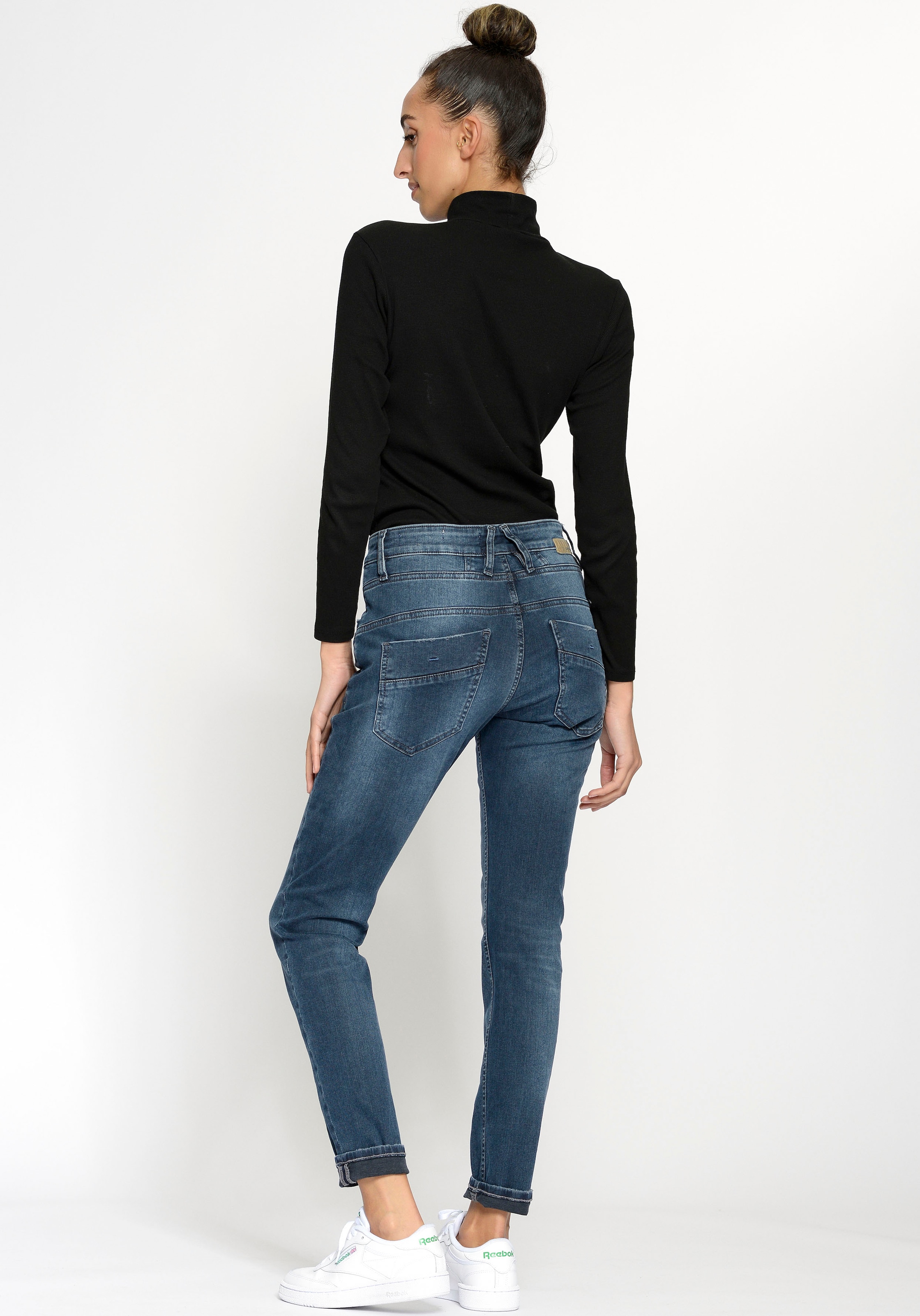 GANG 5-Pocket-Jeans »Gerda«, mit halb offener Knopfleiste günstig kaufen