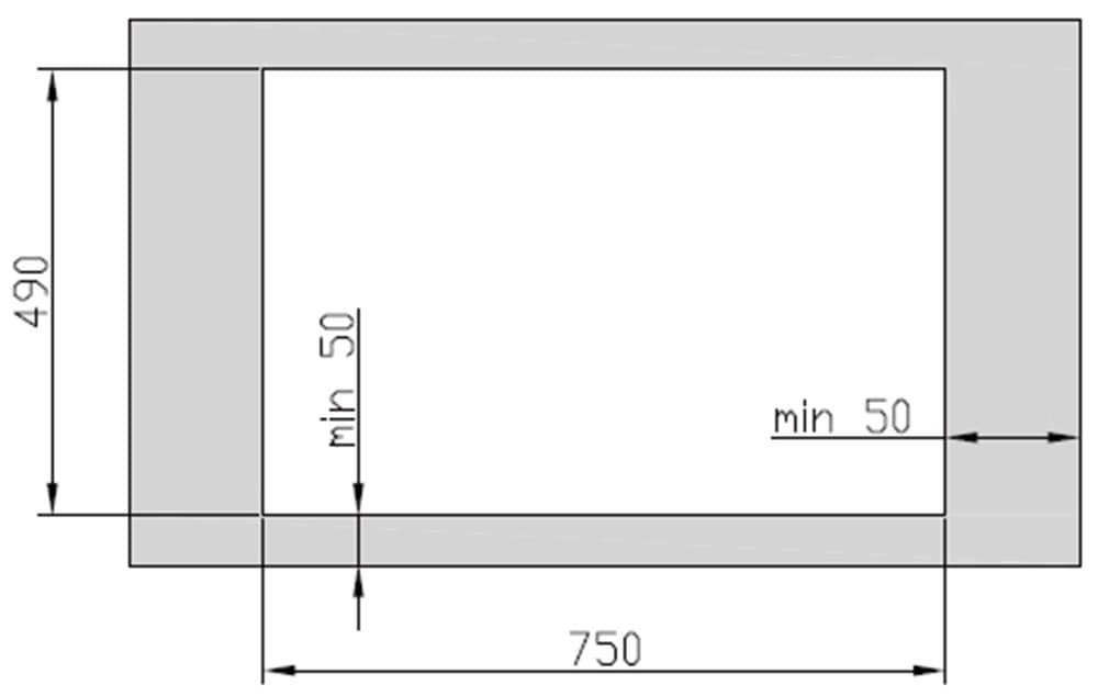 BASIC by Balculina Küchenzeile »Mykonos, Küchenzeile BxHxT 326x205x60«, Breite 326 cm, wahlweise mit E-Geräten, mit Softclose-Funktion
