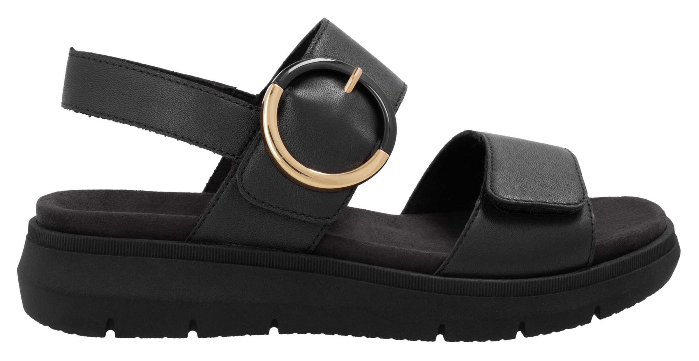 Remonte Riemchensandale  , Sandale, Bequemschuh, Sommerschuh mit praktischen Klettverschlüssen