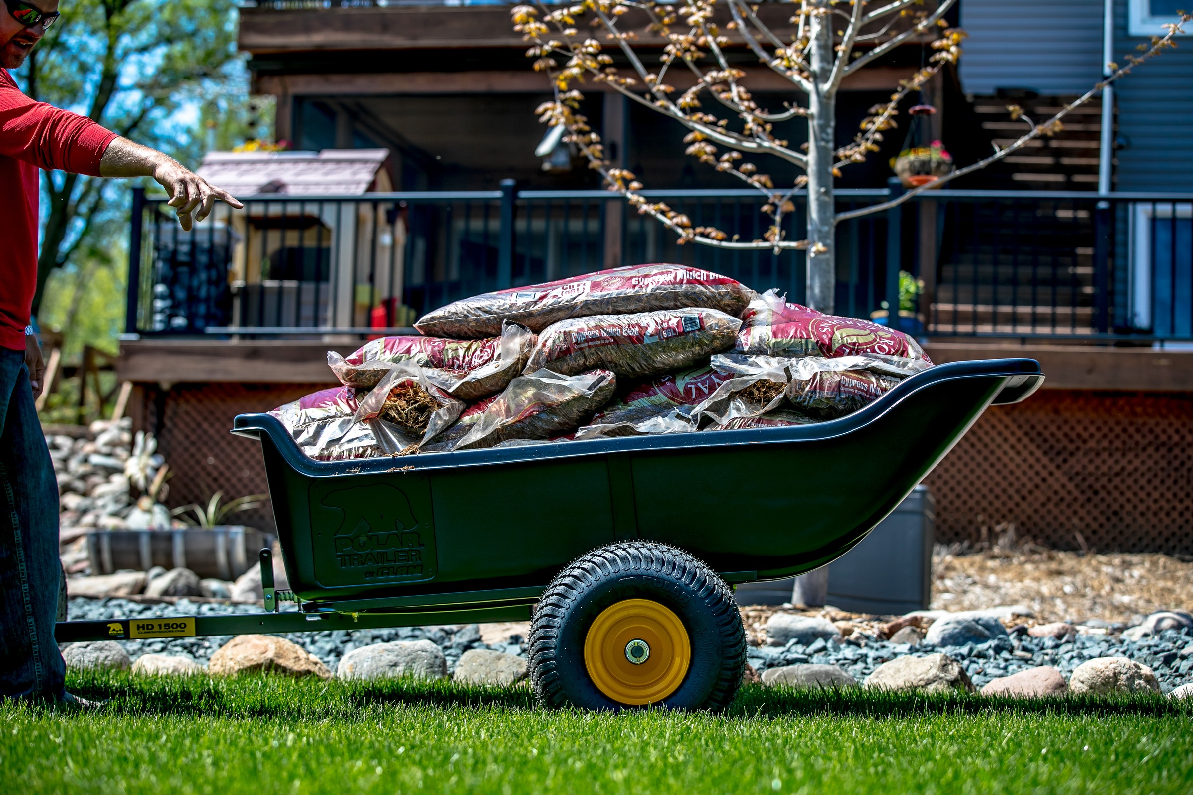 50NRTH Anhänger »Polar HD1500« BxLxH: 137x249x79 cm, 623 L