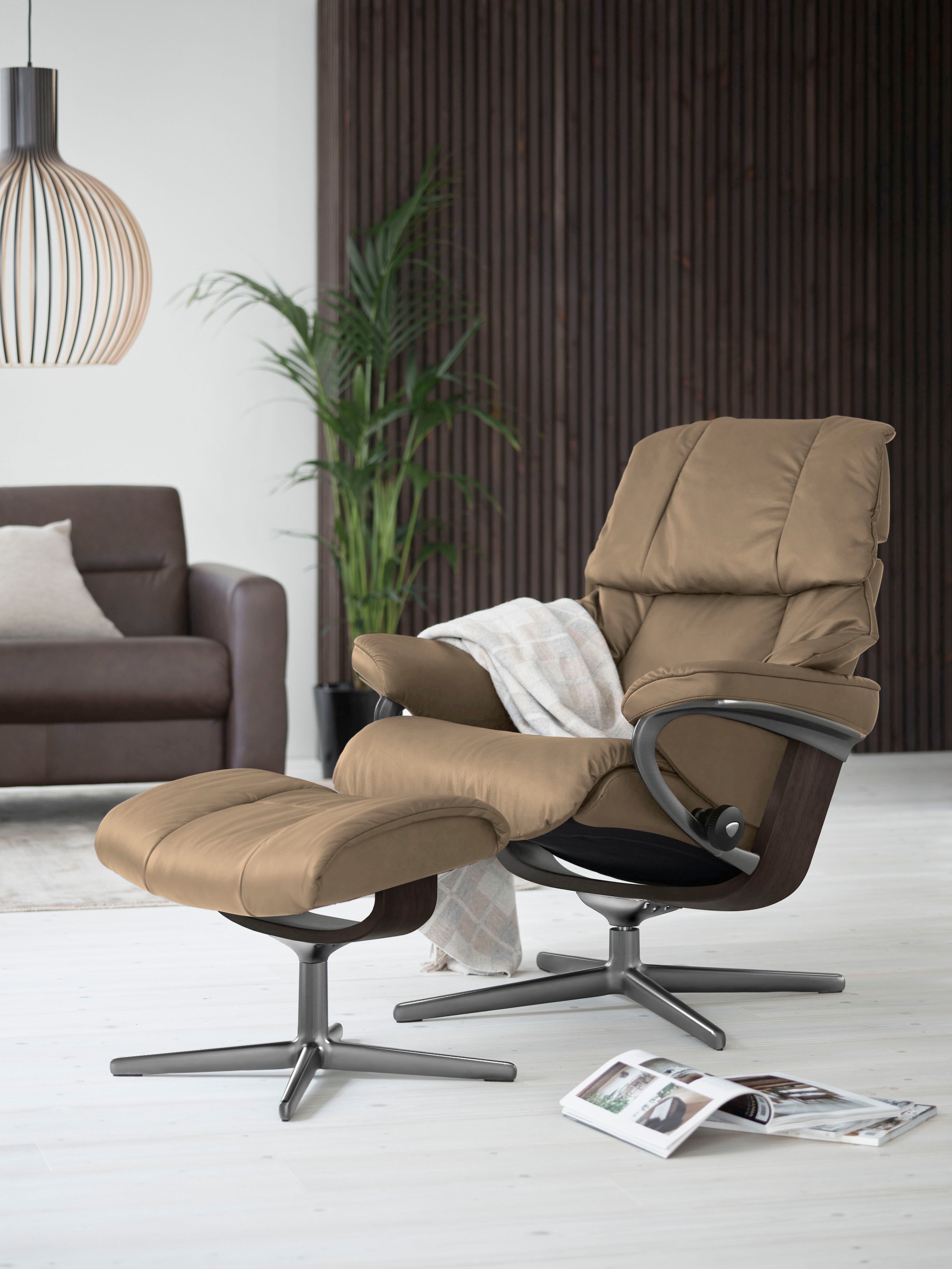 Stressless Relaxsessel "Reno", (Set, Relaxsessel mit Hocker), mit Hocker, m günstig online kaufen