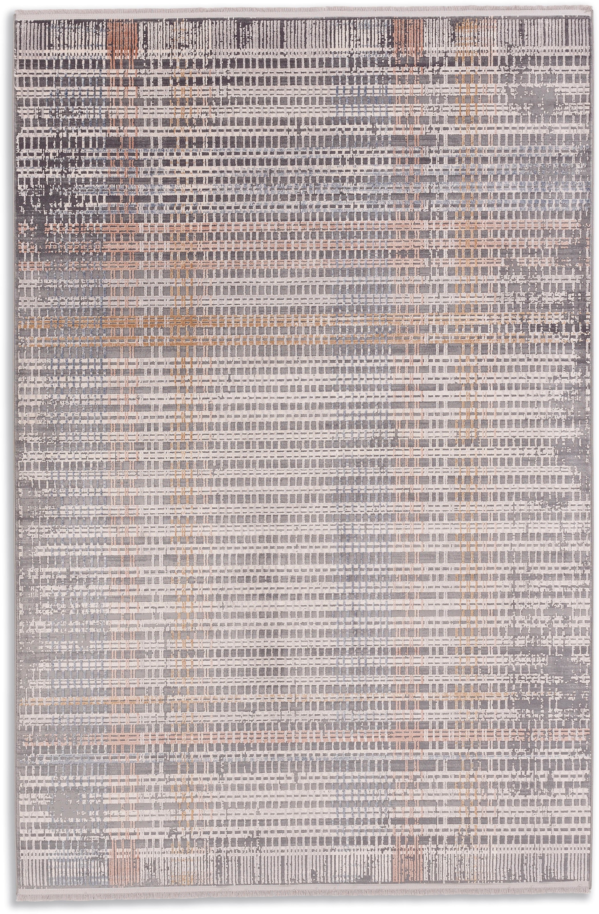ASTRA Teppich »Mirano 234«, rechteckig, 7 mm Höhe, 3-D Effekt, Viskose, seidig schimmernd, Hoch Tief